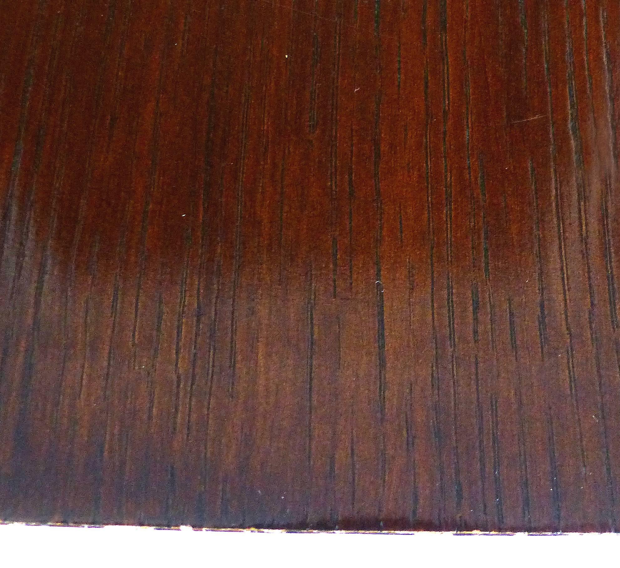 Vintage Donghia Console de Triomphe in Black Limba Wood In Good Condition In Miami, FL