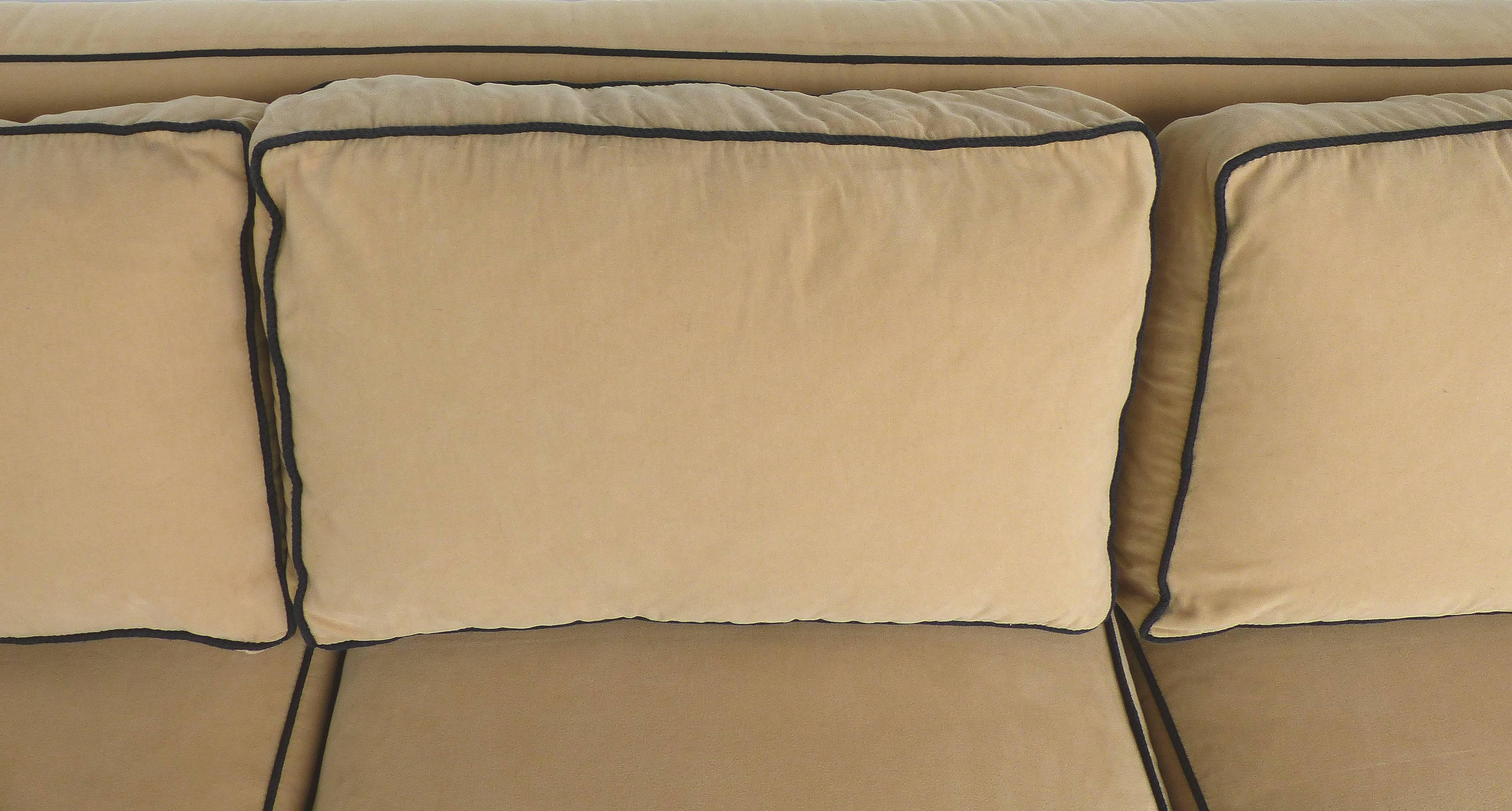 American Ralph Lauren Graham Sofa with Down Cushions by Henredon Furniture
