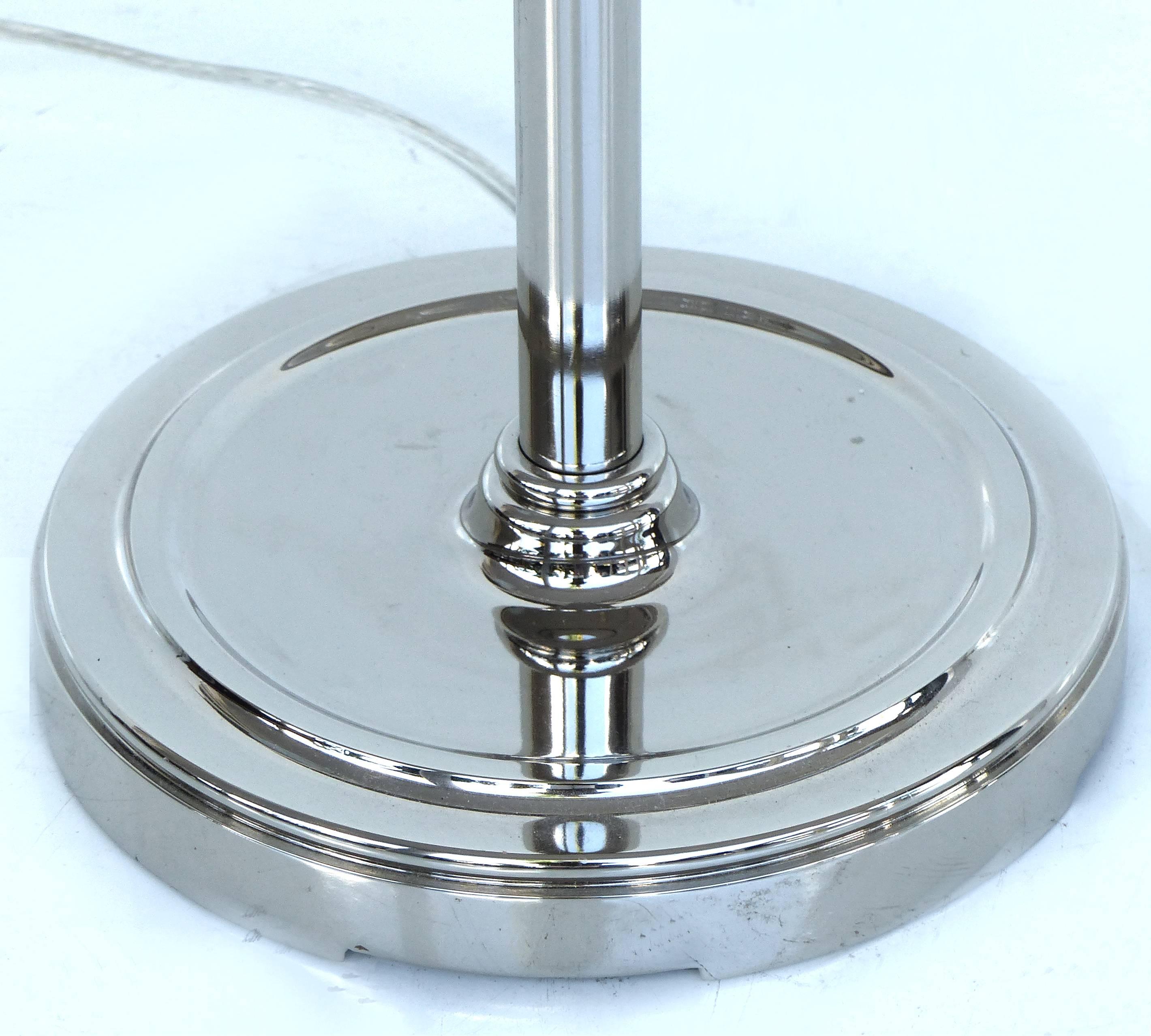 Fine Quality Adjustable Chrome Task Lamp with Pivoting Arm 1