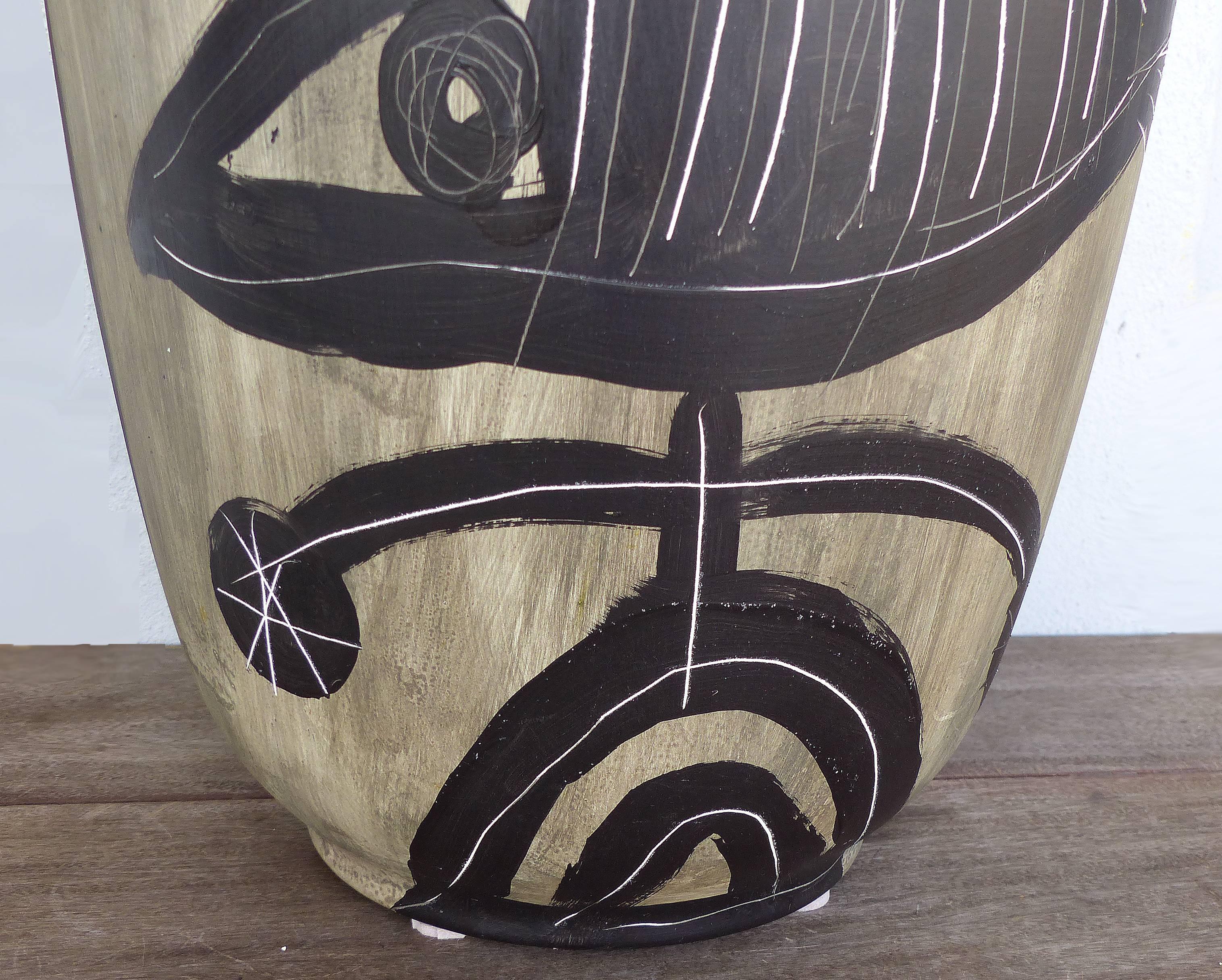 Monumental Carlos Paez Vilaro Clay Vase 2