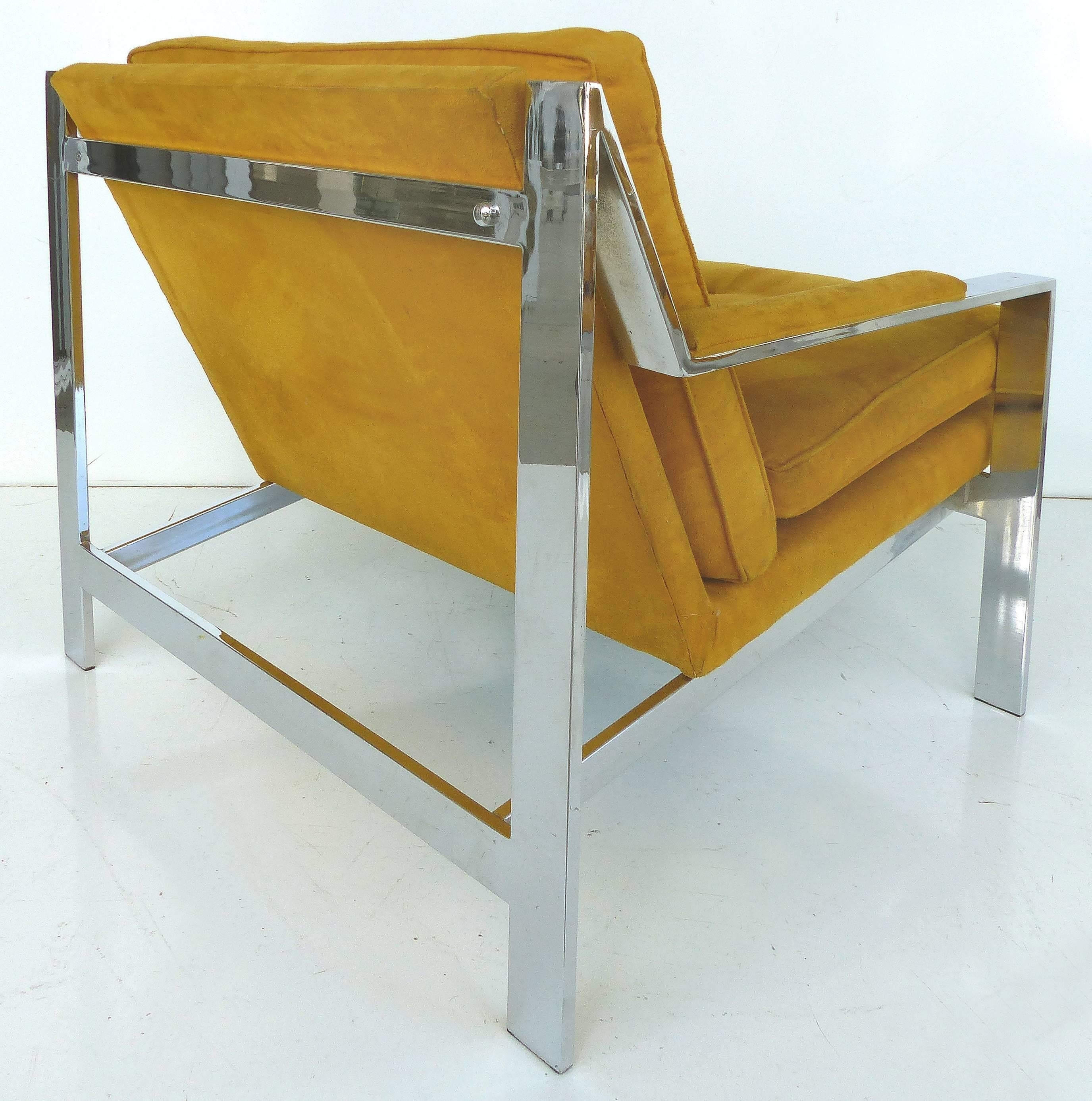mid century modern chrome chairs
