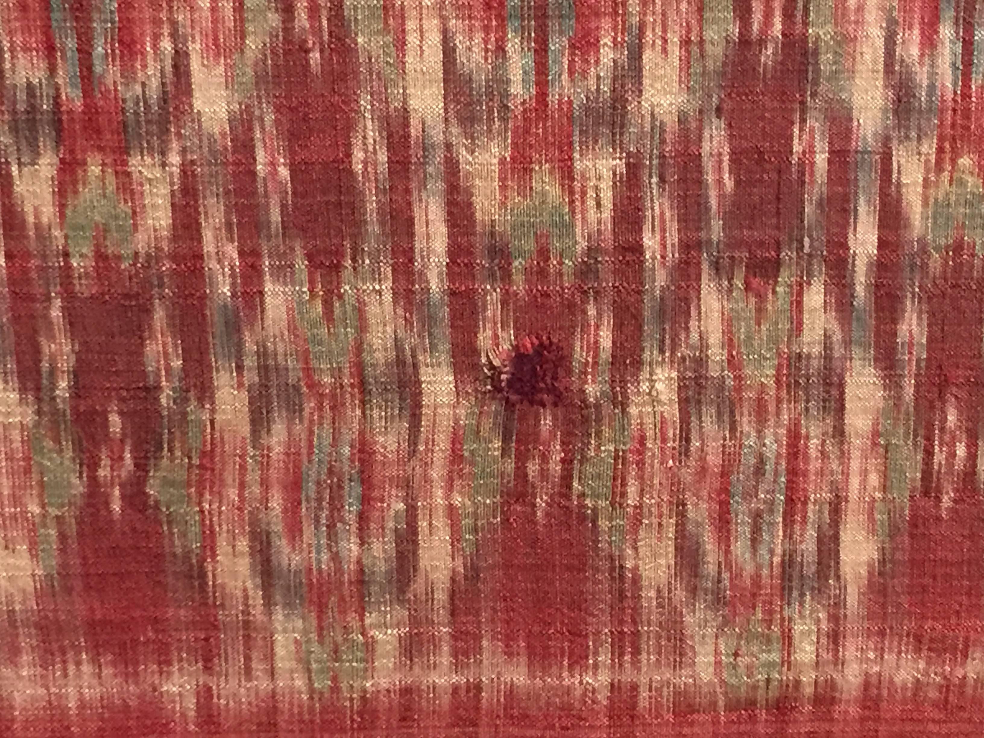 19th Century Indonesian Ikat Textile Fragment For Sale 1