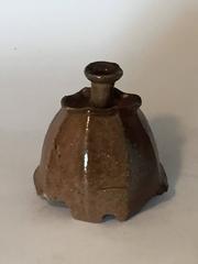 Contemporary Ceramic Sake Flask by Kakurezaki Ryuichi