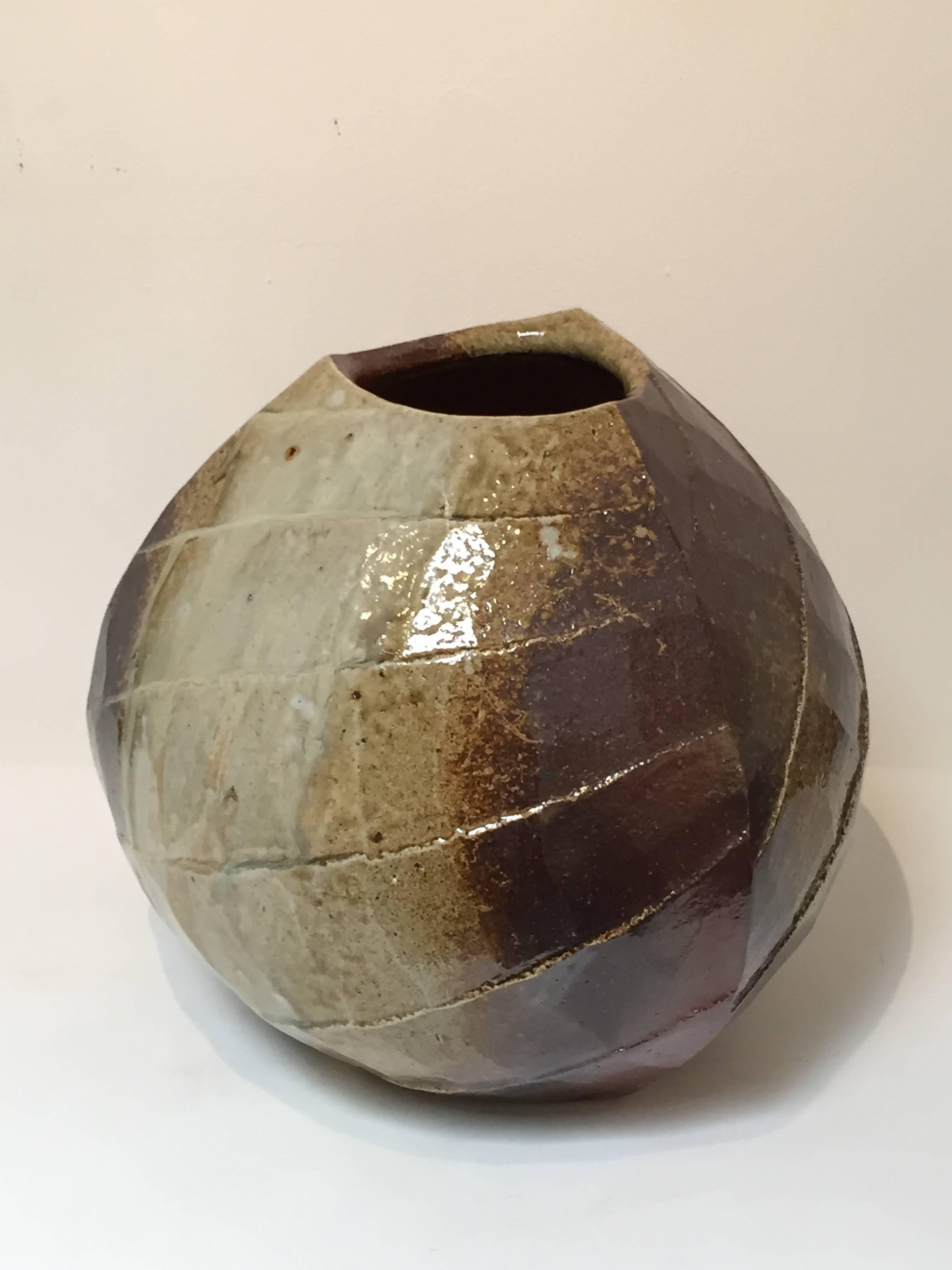 Contemporary Ceramic Jar by Nishihata Tadashi For Sale 1