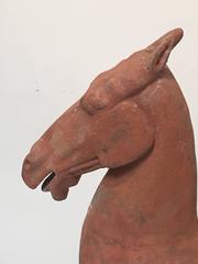 Ancient Han Dynasty Horse with Pigments