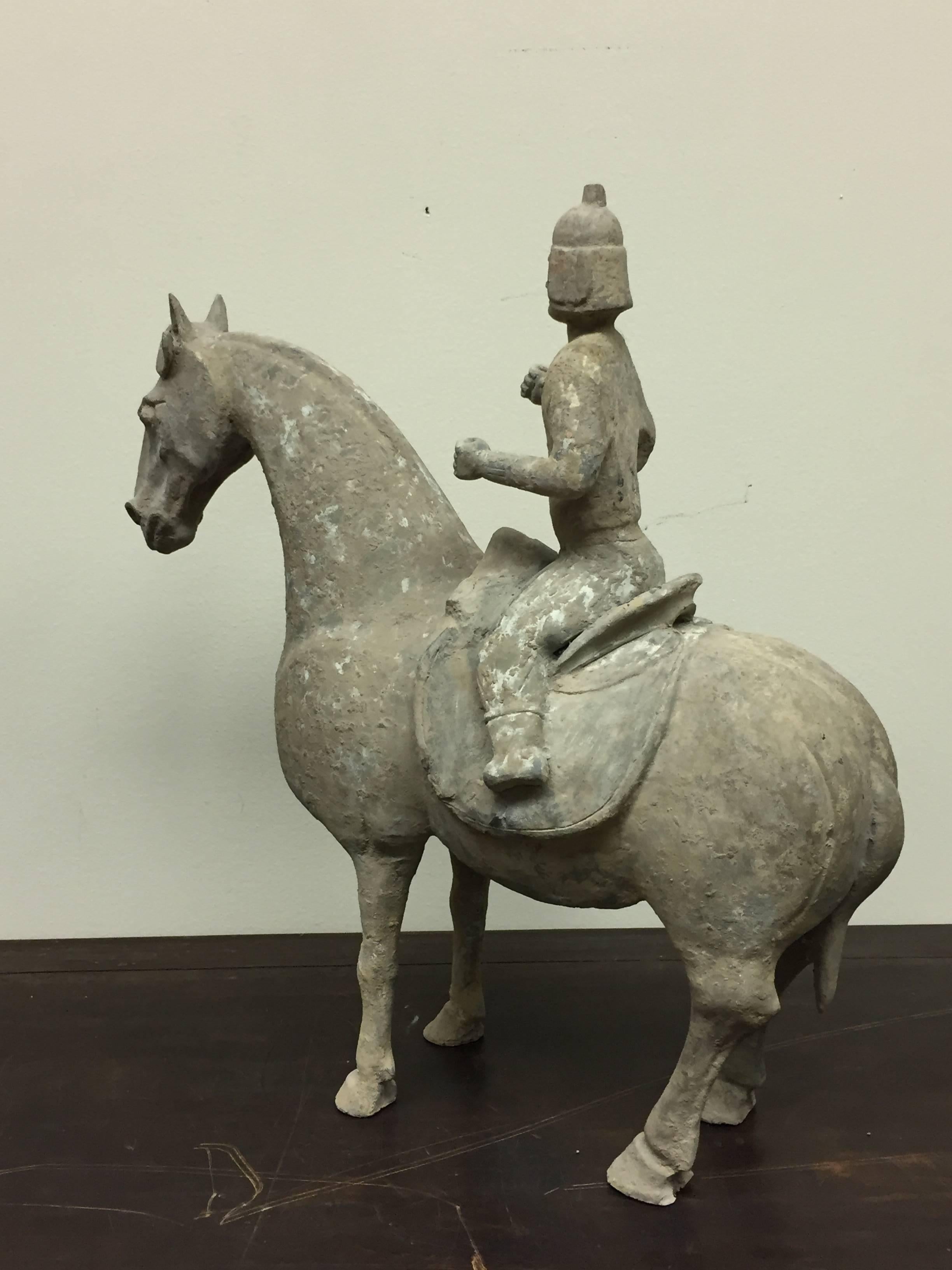 Antique Chinese Pottery Horse For Sale 1