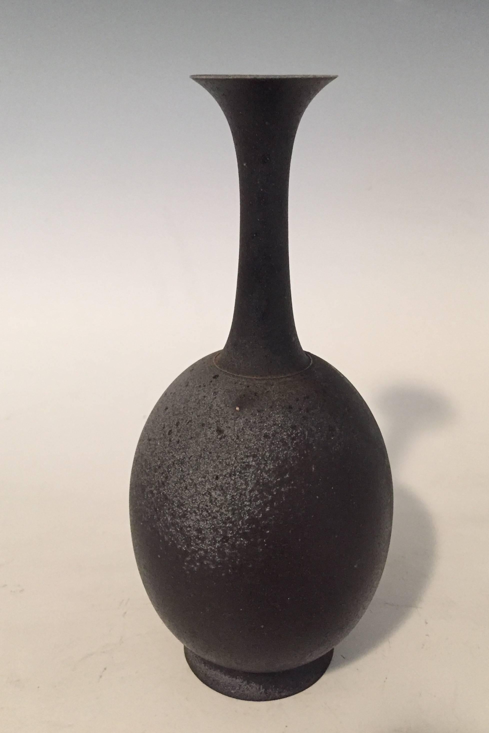 Contemporary Stoneware Vase by Japanese Ceramicist Koji Toda 5
