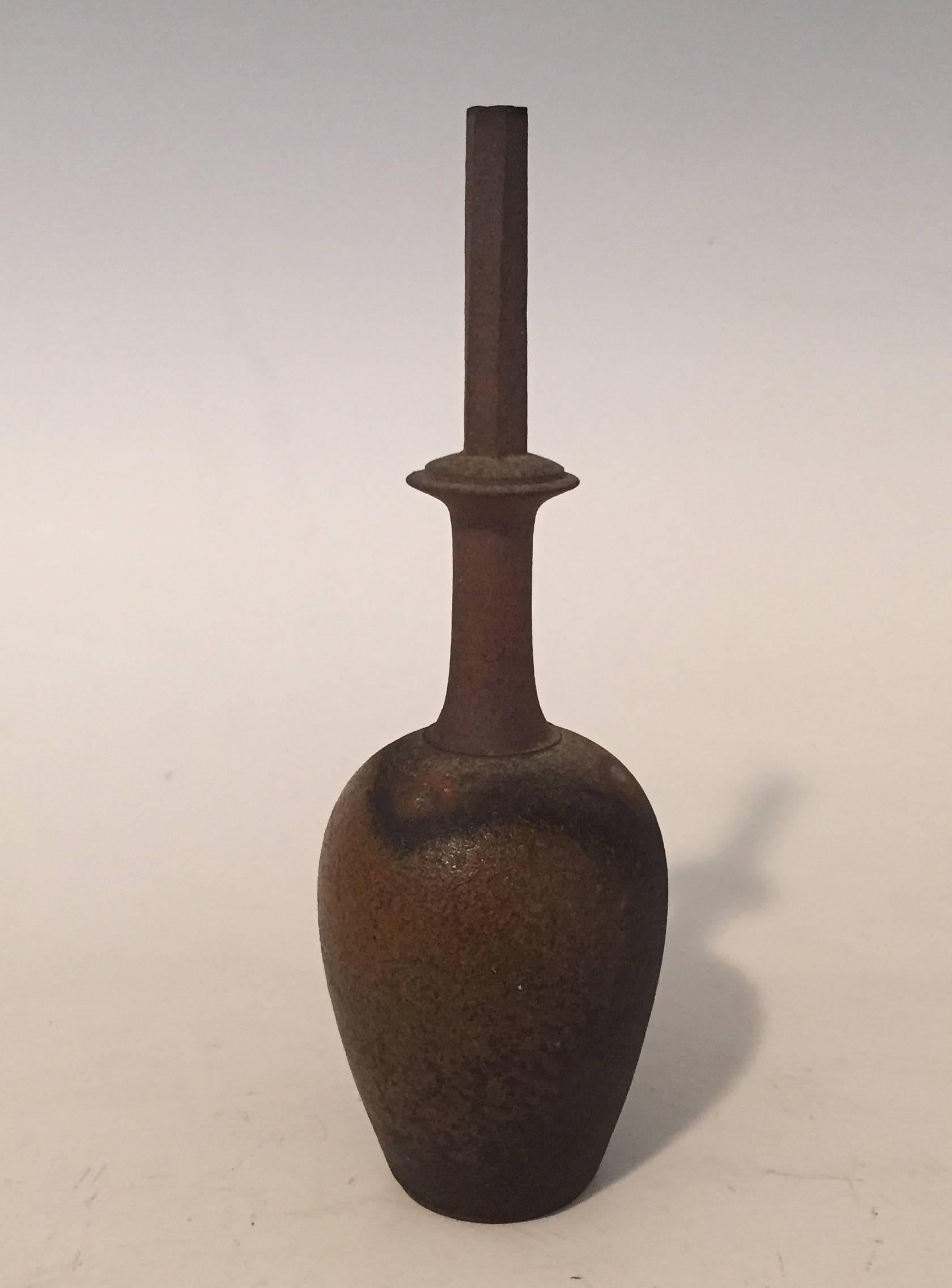 Contemporary Stoneware Vase by Japanese Ceramicist Koji Toda 3