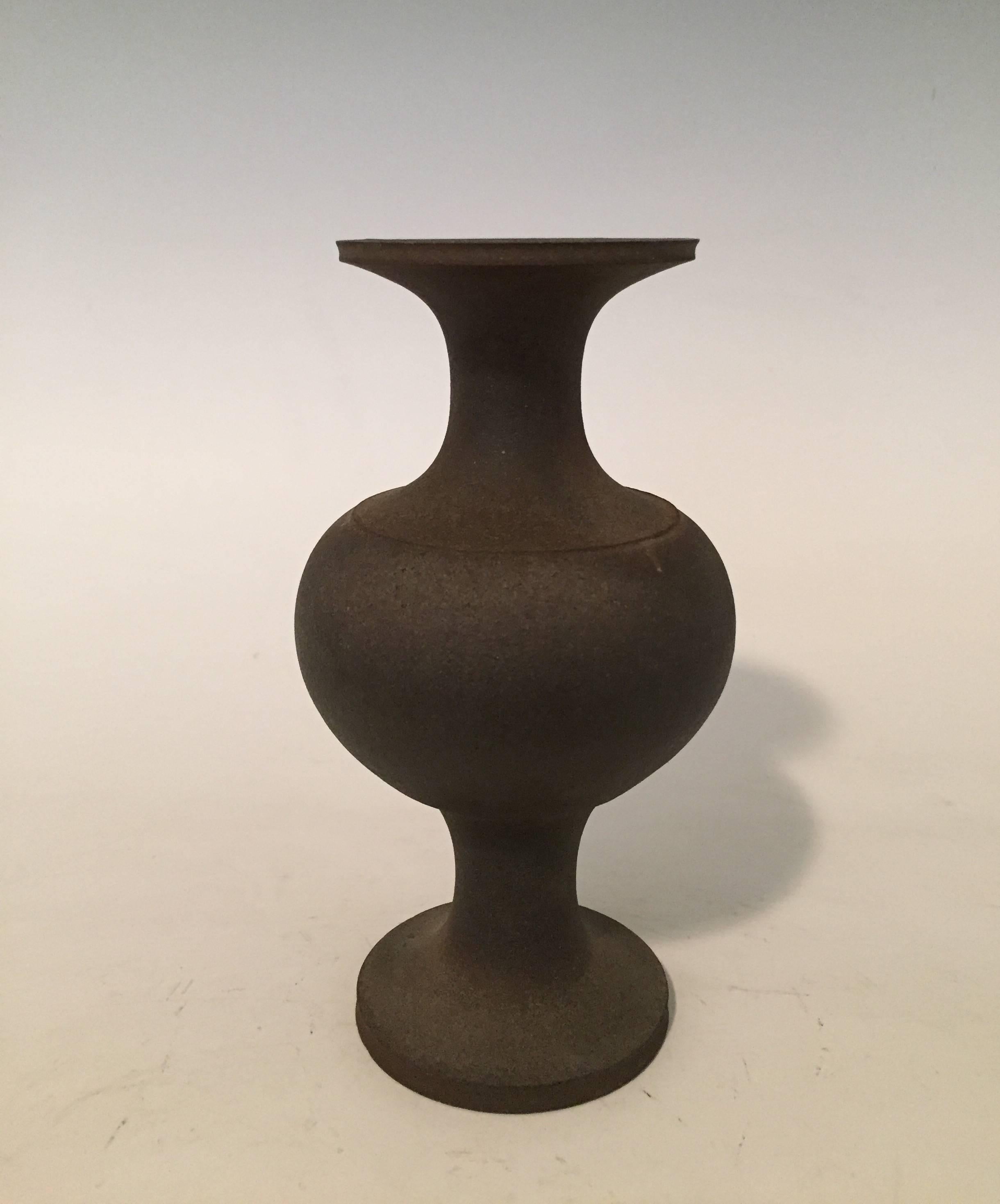 Chinese Contemporary Stoneware Vase by Koji Toda