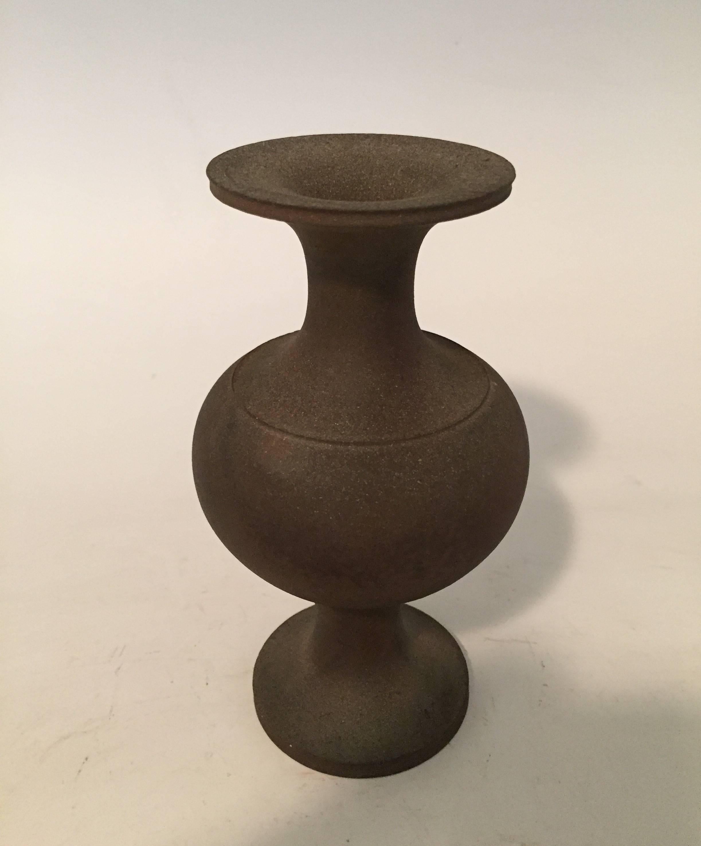 Contemporary Stoneware Vase by Koji Toda 1