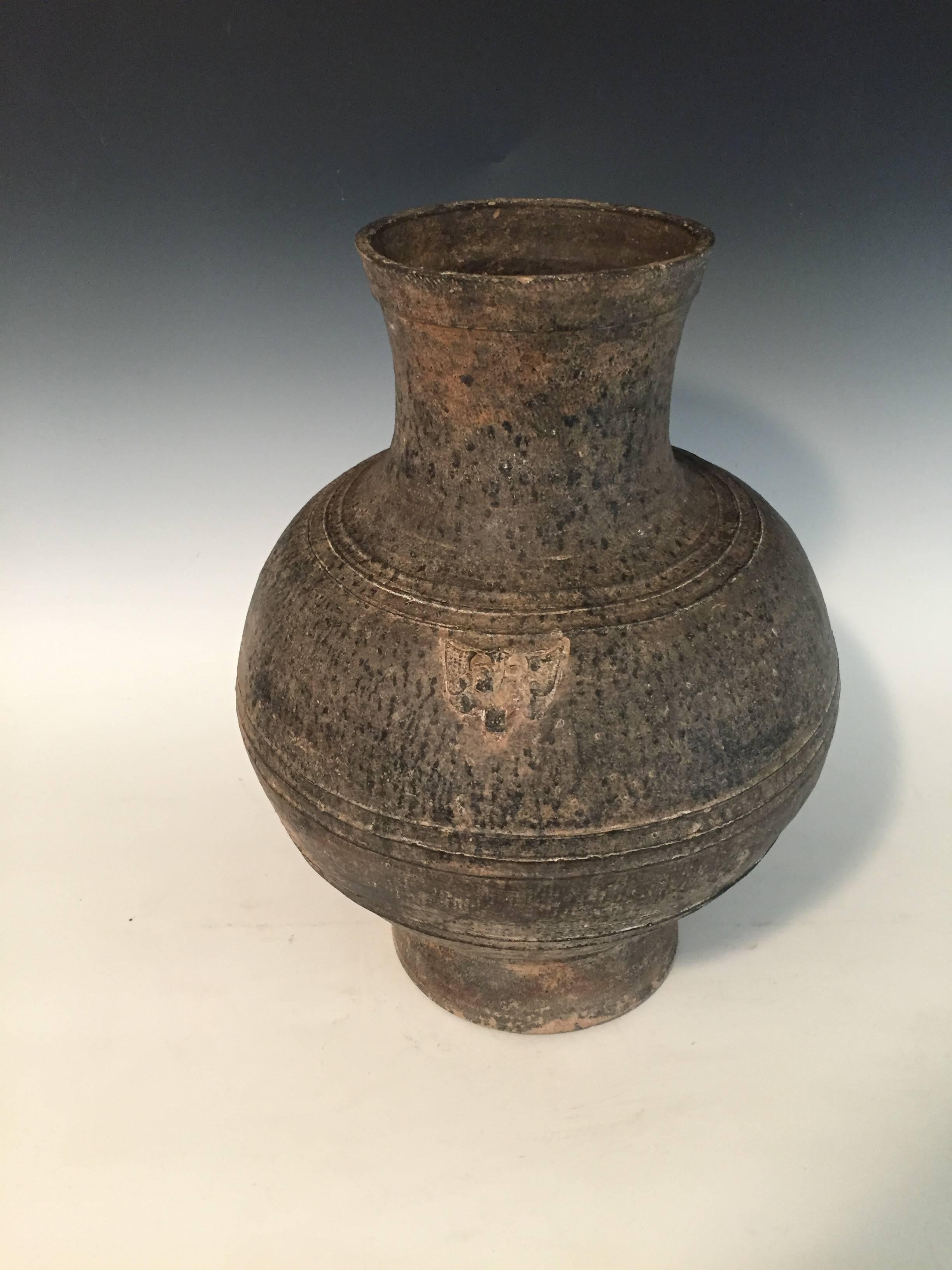 Pair of Large Han Dynasty Jars 2