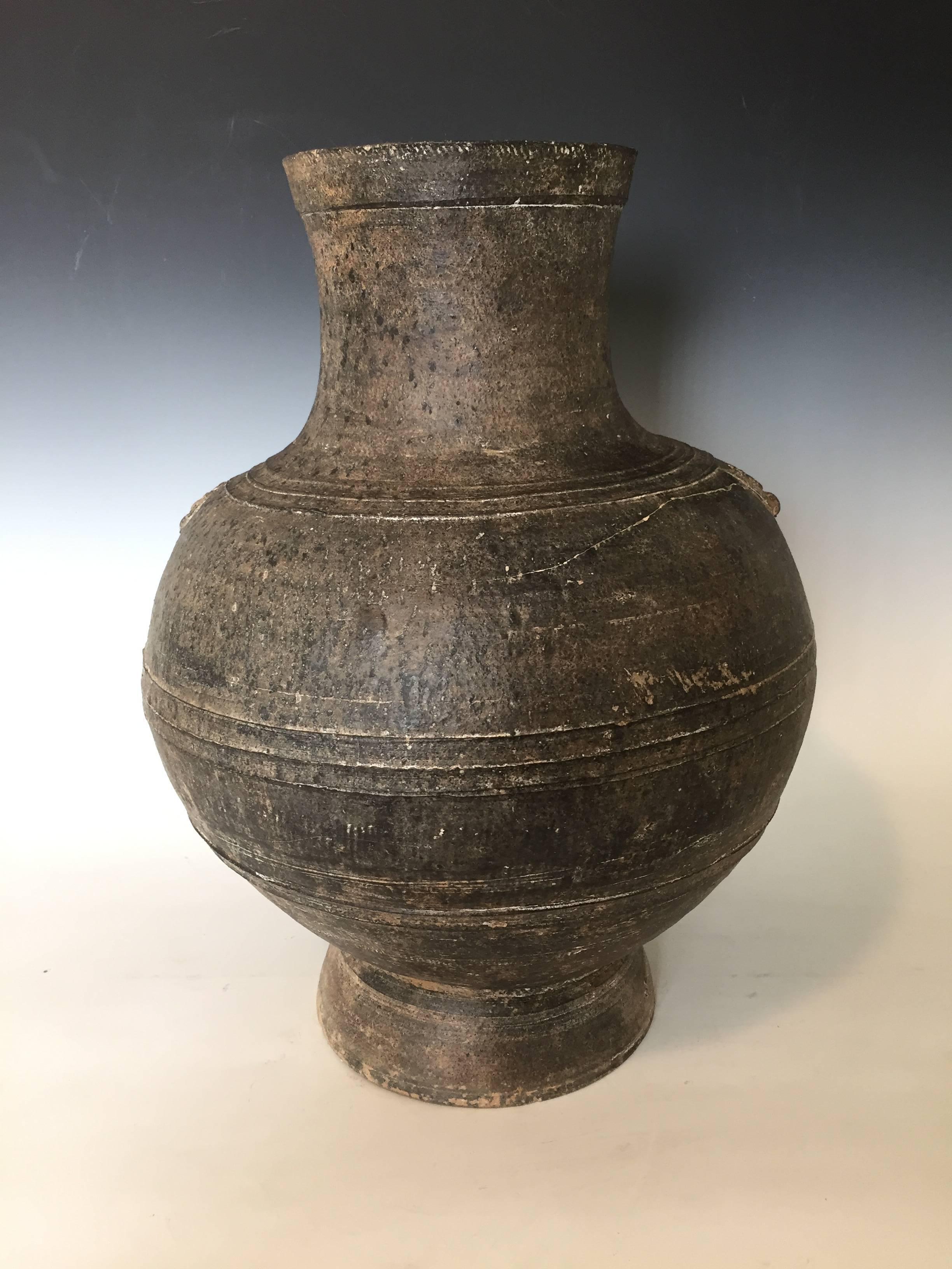 Pair of Large Han Dynasty Jars 4