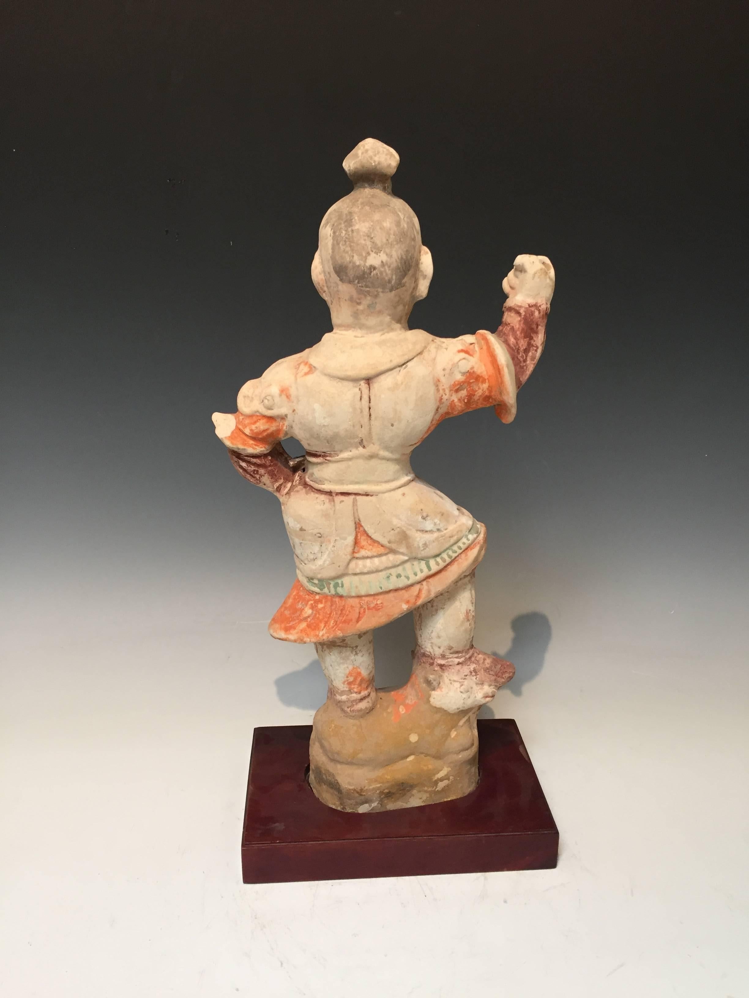 Chinese Tang Dynasty Figure 'Lokapala'