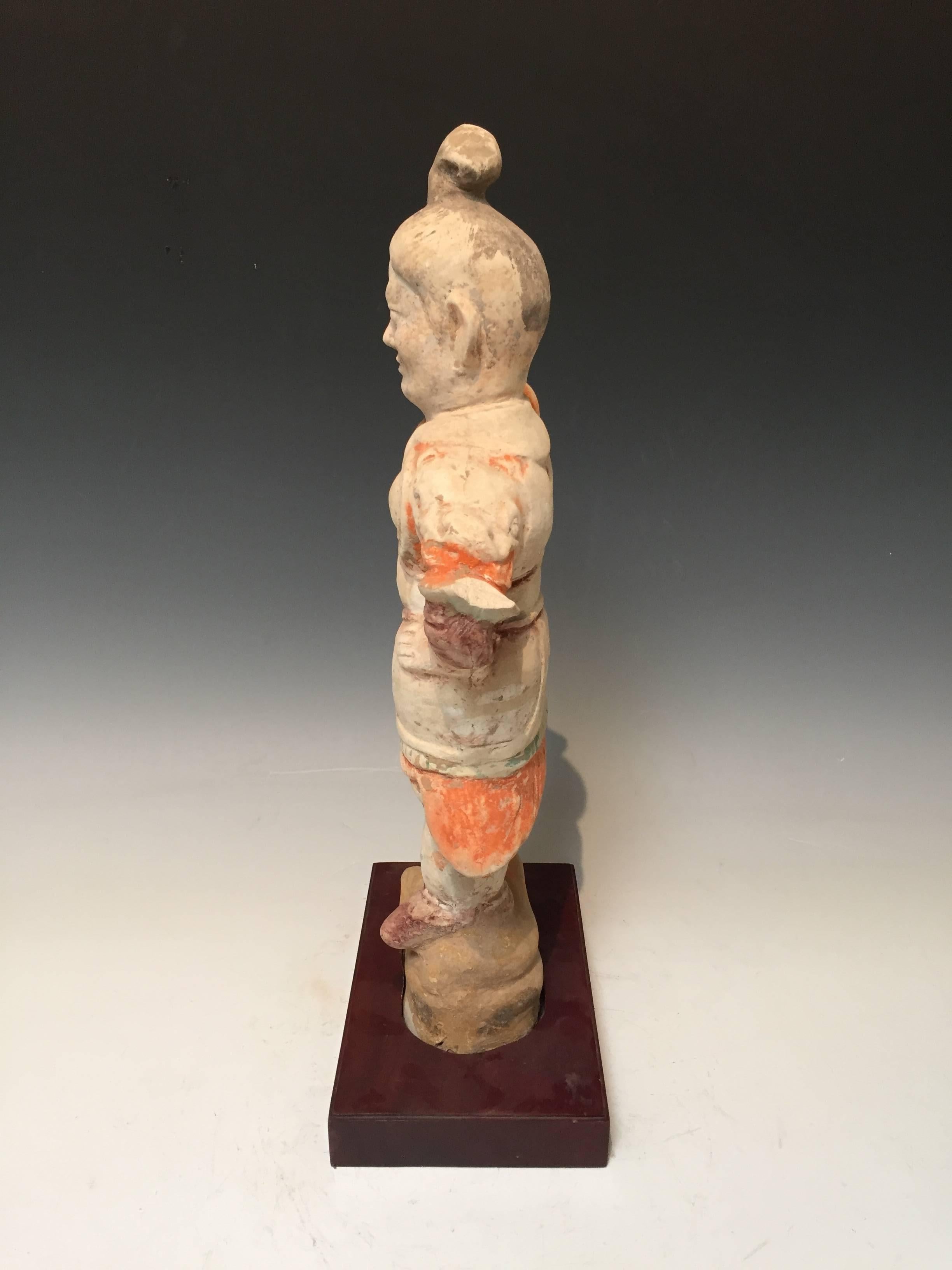 Tang Dynasty Figure 'Lokapala' In Good Condition In Los Angeles, CA