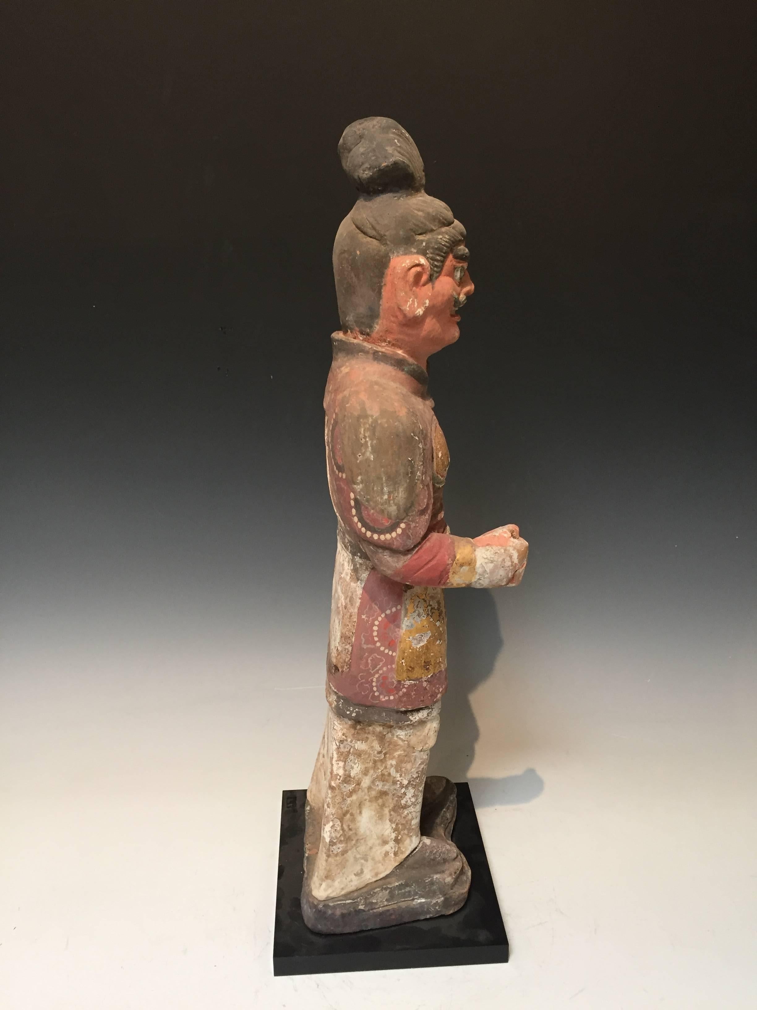 Chinese Tang Dynasty Pottery Official