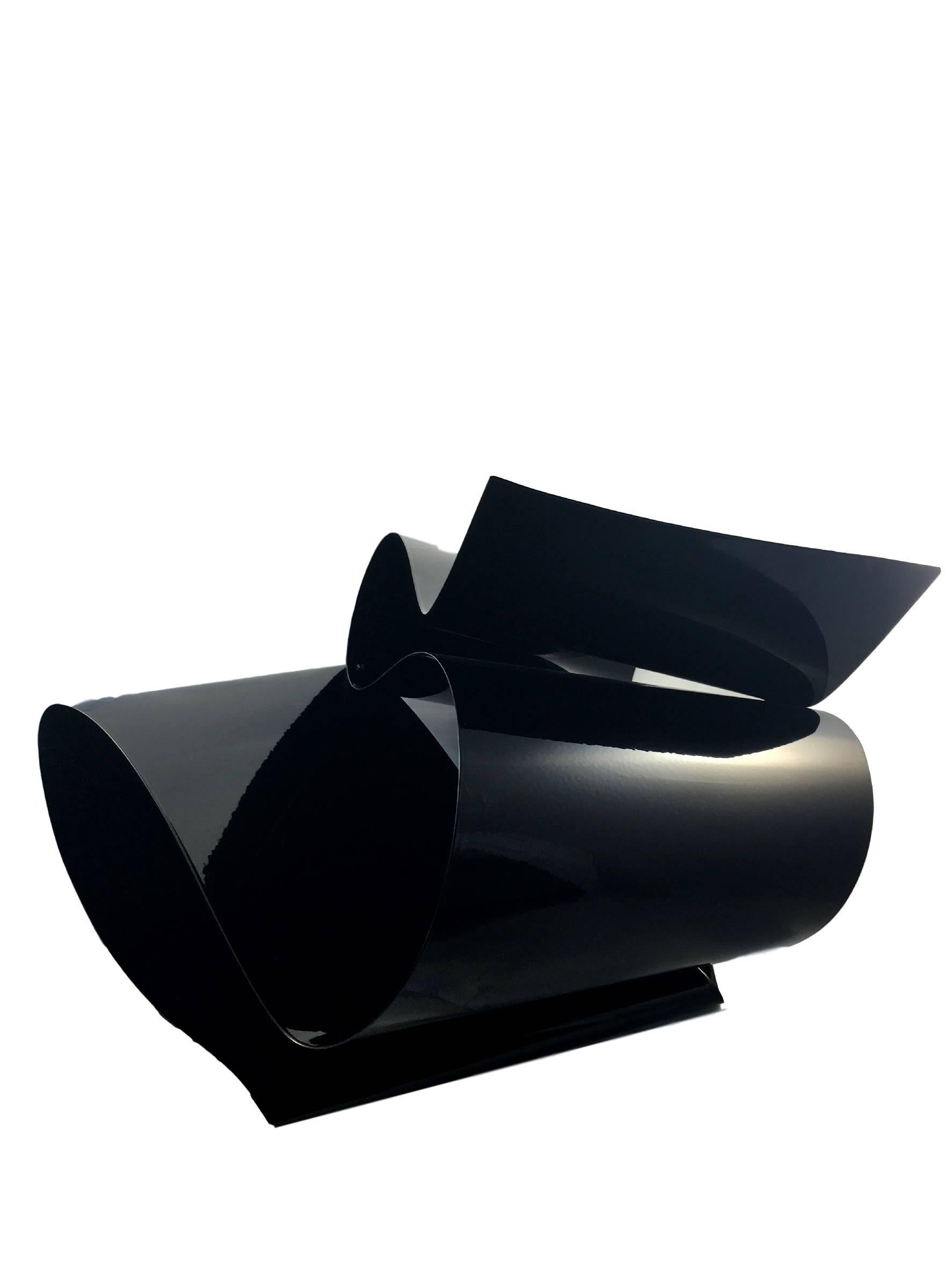 Minimalist Martha Sturdy, Powder Coated Brass Sculpture, Contemporary 