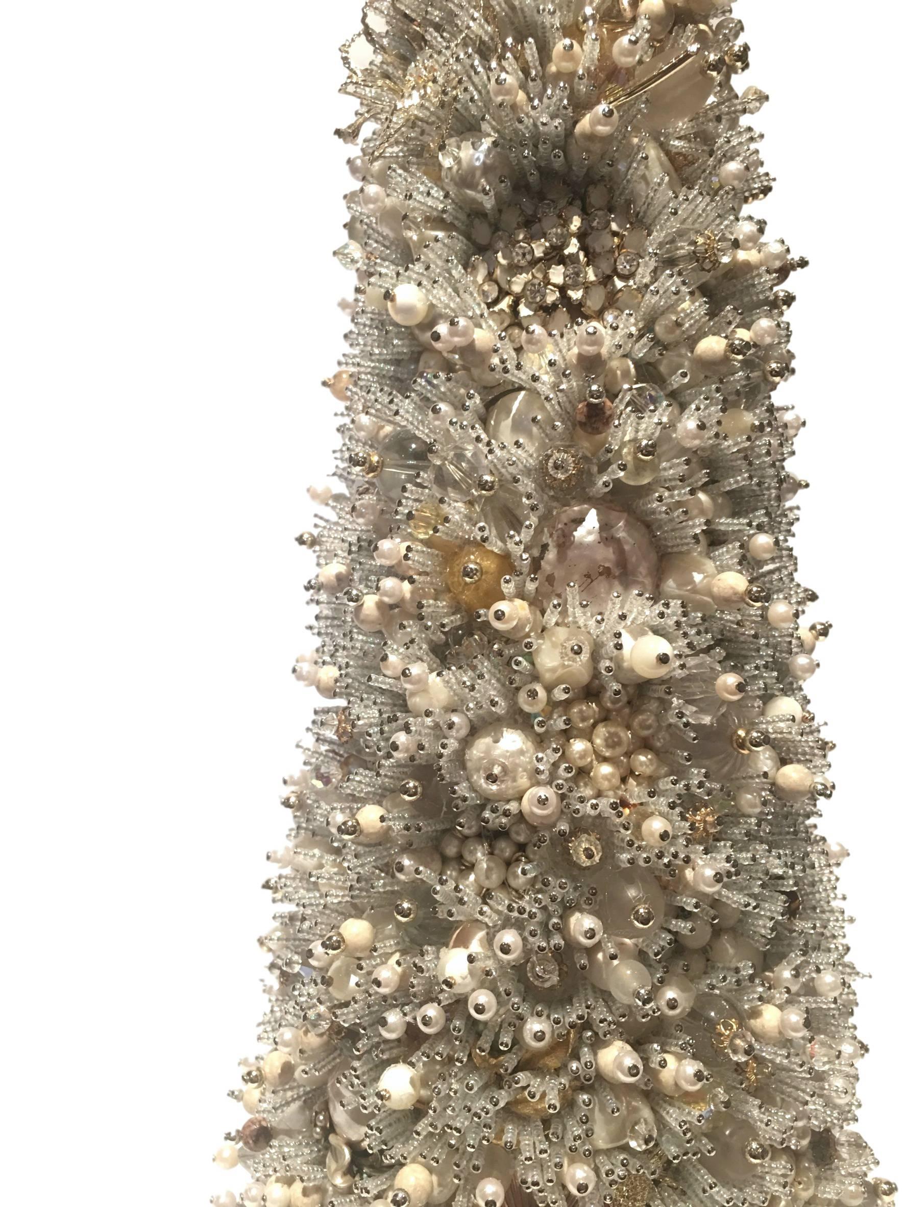 North American Extra Large Beaded Sculpture