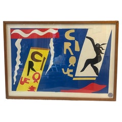 Print from the “Jazz” Series “Circus (Le Cirque)” after Henri Matisse