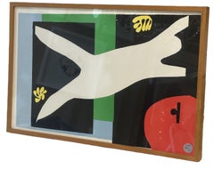 Print from the “Jazz” Series” “Le Cheval, l’écuyère et le clown, after Matisse