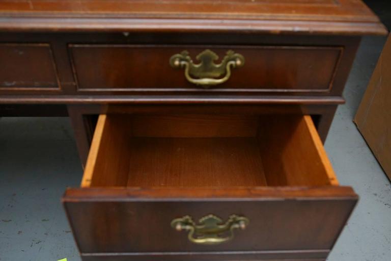 Kittenger Wood Lawyer's Desk For Sale at 1stdibs