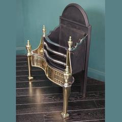 English Adam-Style Fire Basket Fire Grate