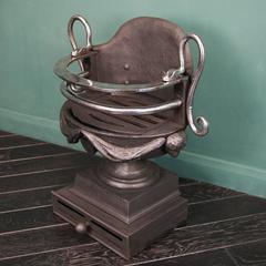 Urn and Serpent Fireplace Coal Grate