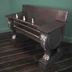 Sarcophagus Fireplace Fire Grate in the Manner of George Bullock