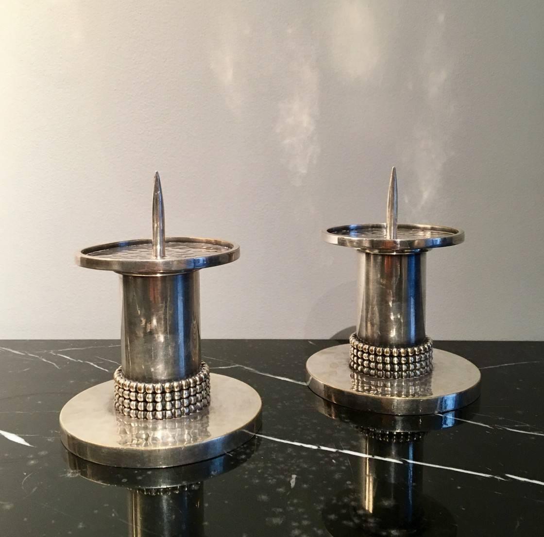 Pair of Candle Spikes For Sale at 1stdibs