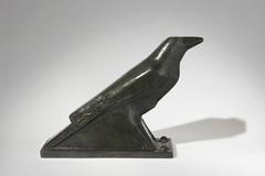 Sculpture 'Crow' by Joseph Csaky