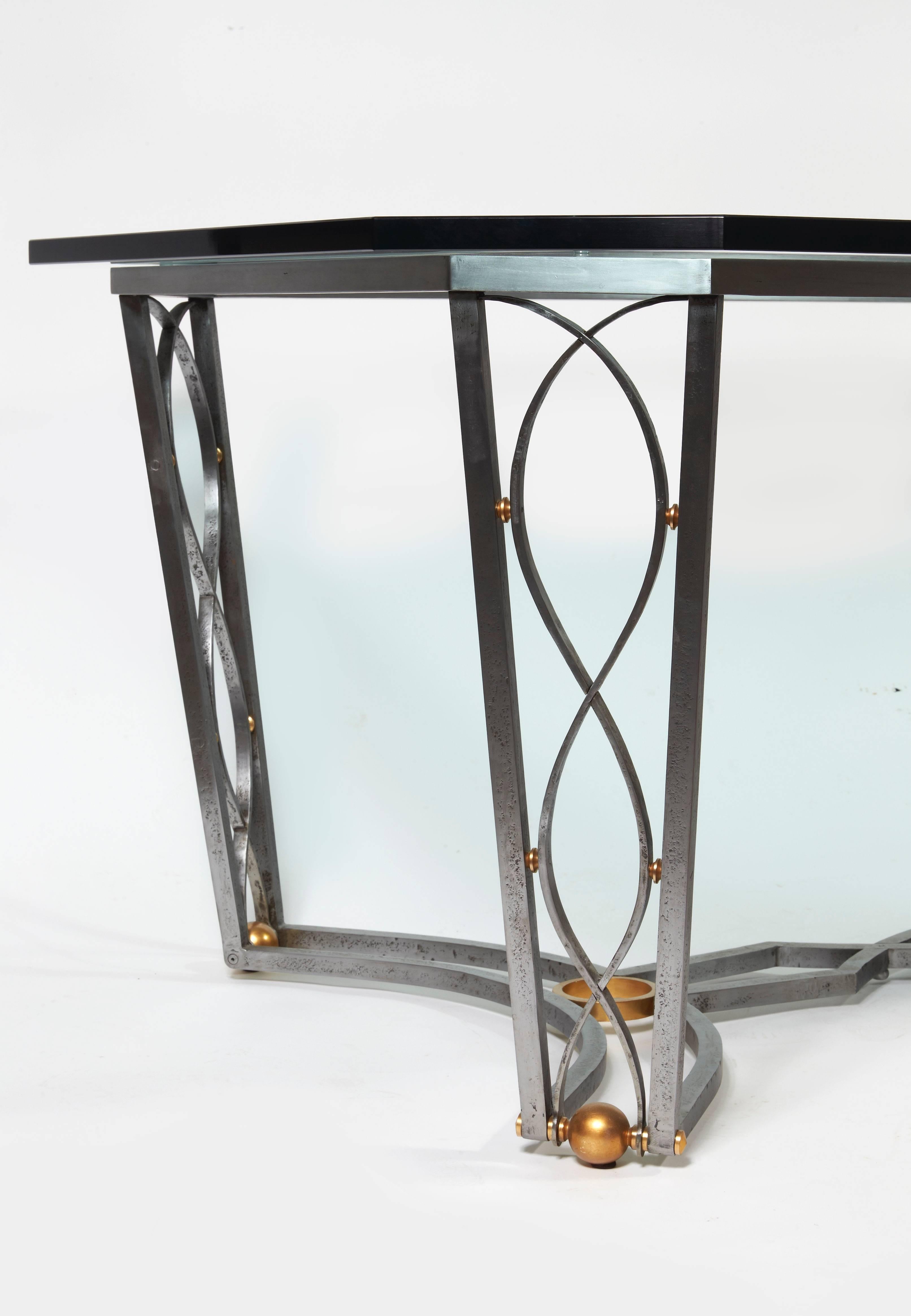 Art Deco Dining Room Table by Dominique, circa 1960-1965