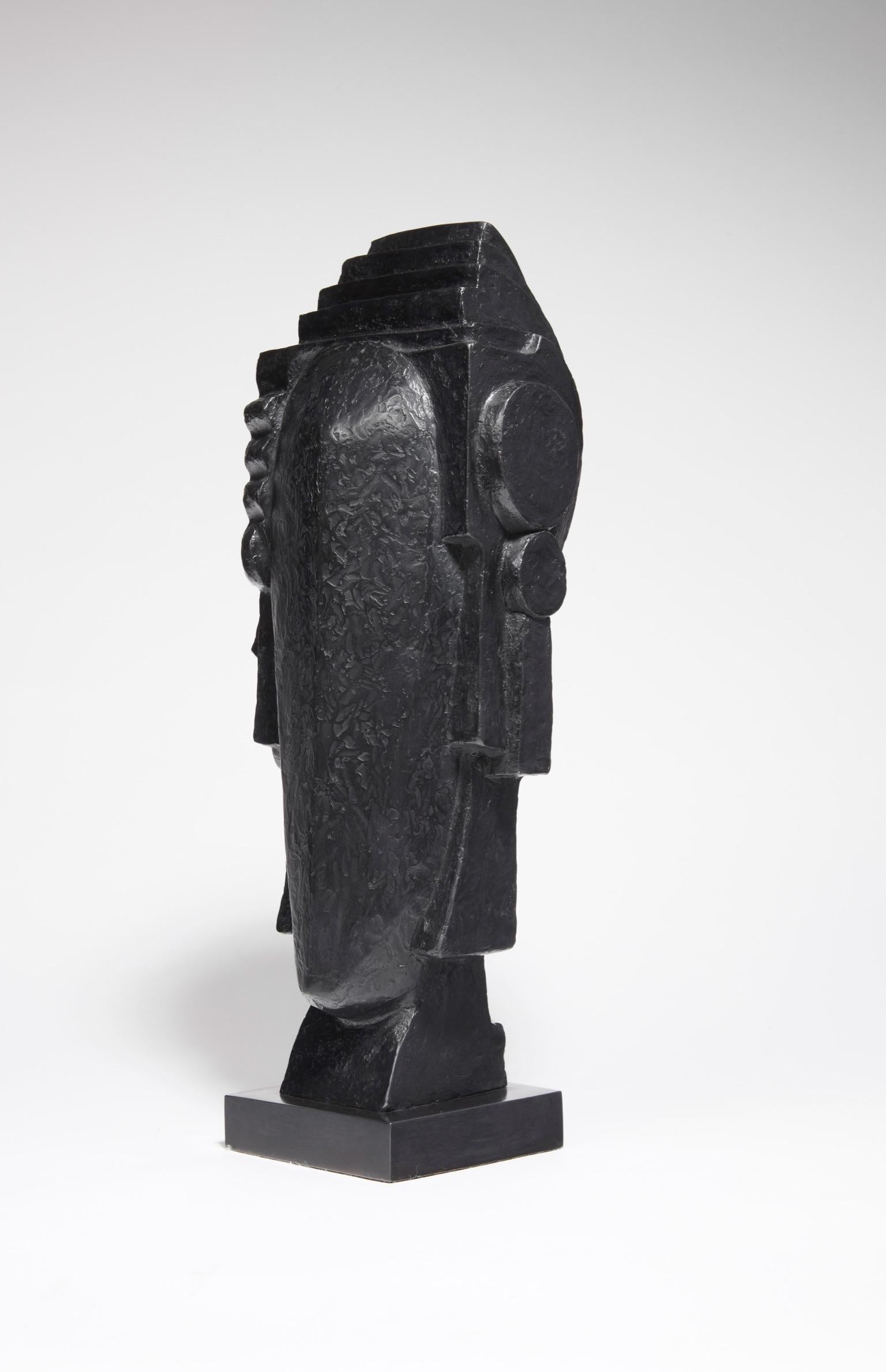 Kelli Bedrossian Jade, Skulptur aus Bronze (Französisch) im Angebot