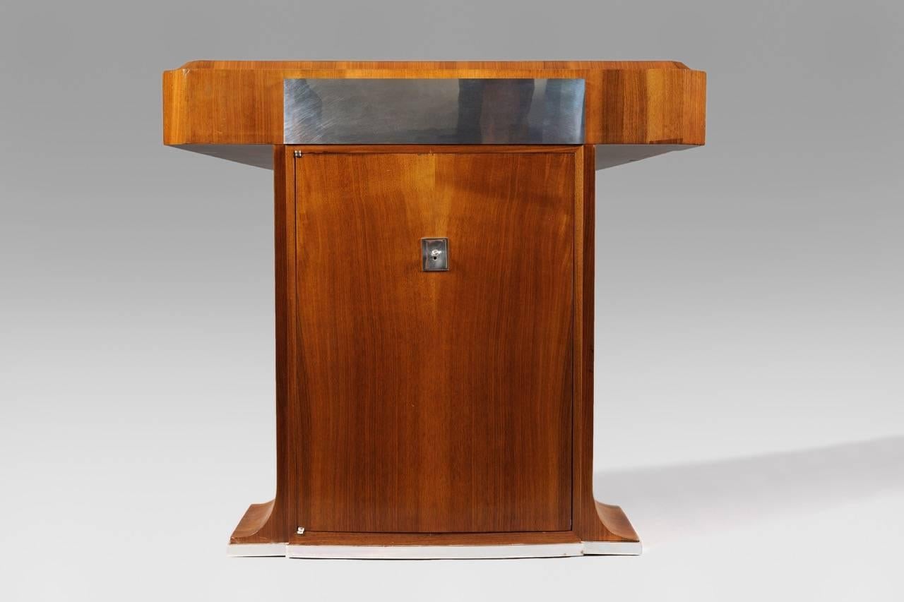 French Large Desk by Dominique, circa 1930