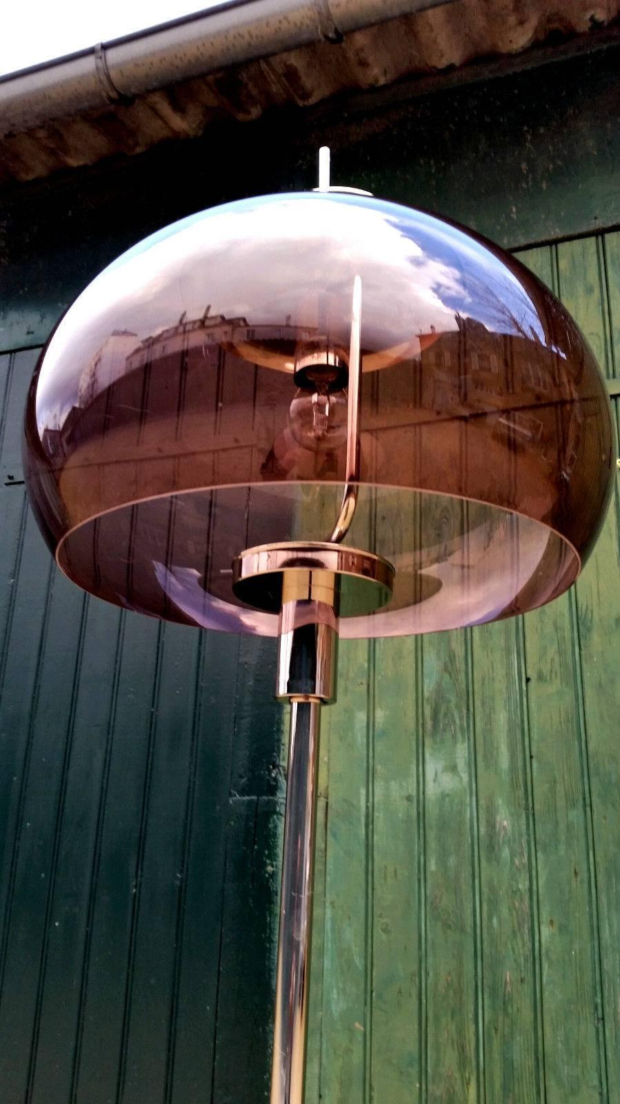 Italian Rare Floor Lamp by Harvey Guzzini 1960s