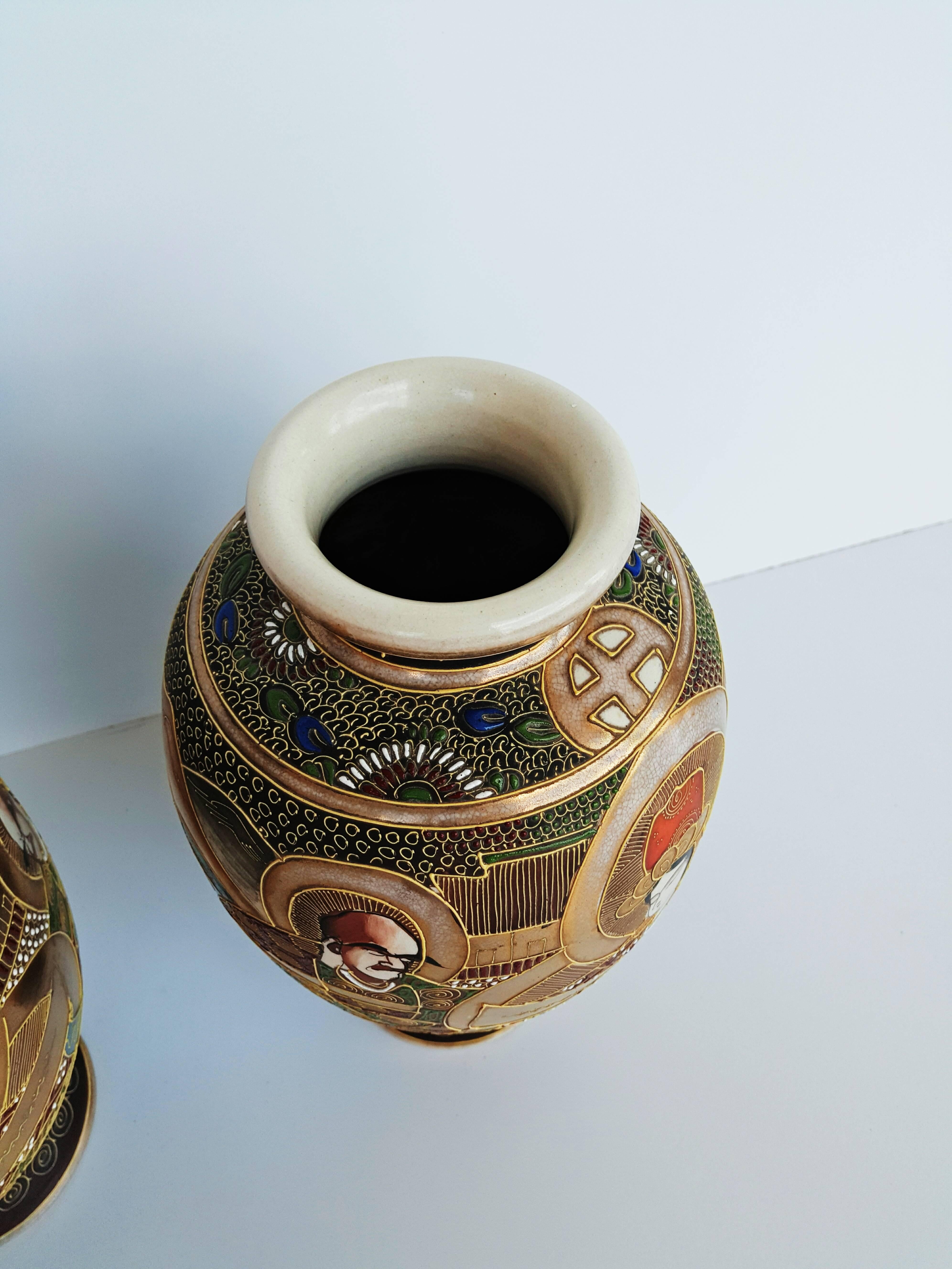 satsuma japanese vase