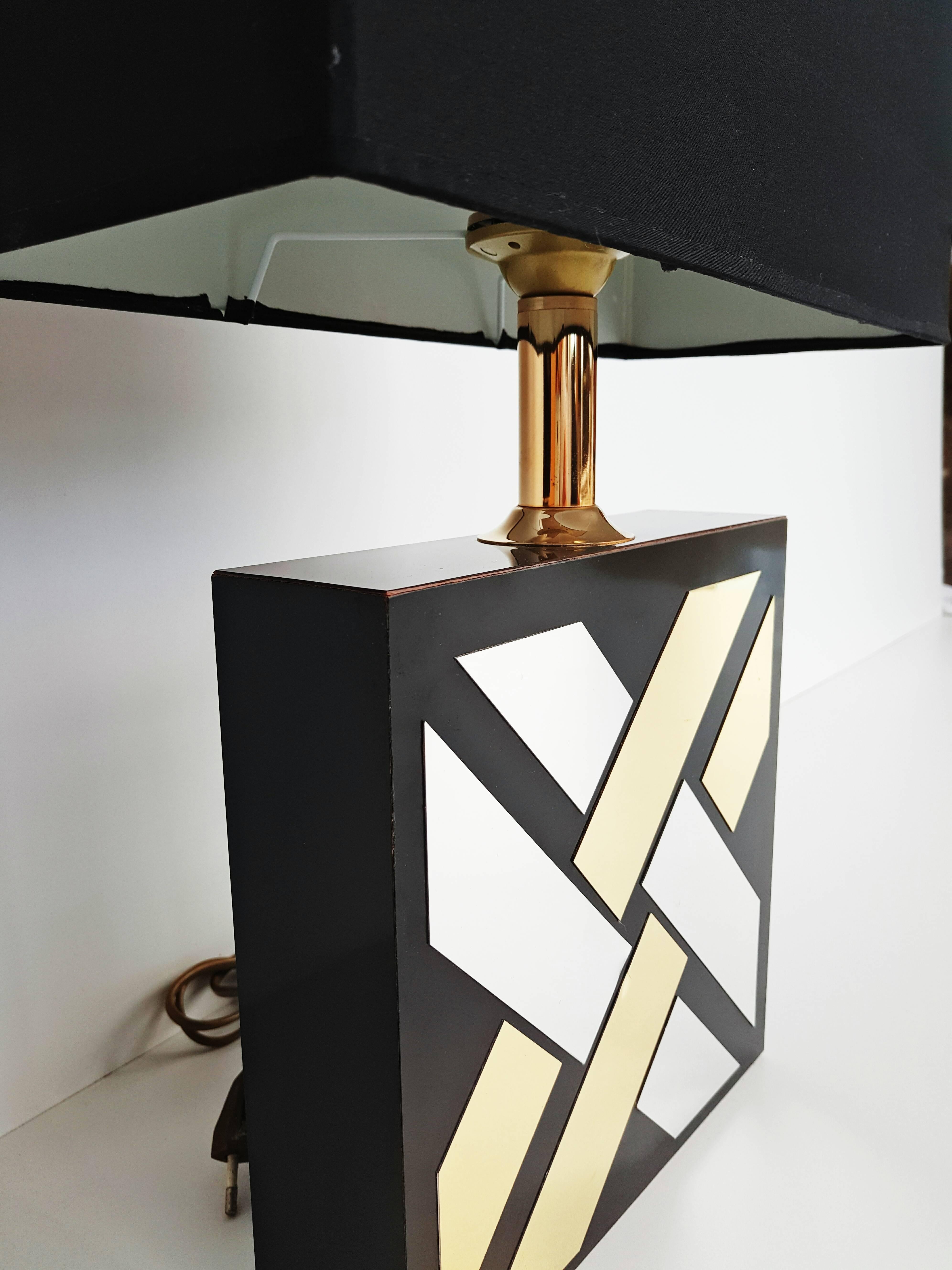 Willy Rizzo Table Lamp, 1970s In Good Condition In L'Escala, ES