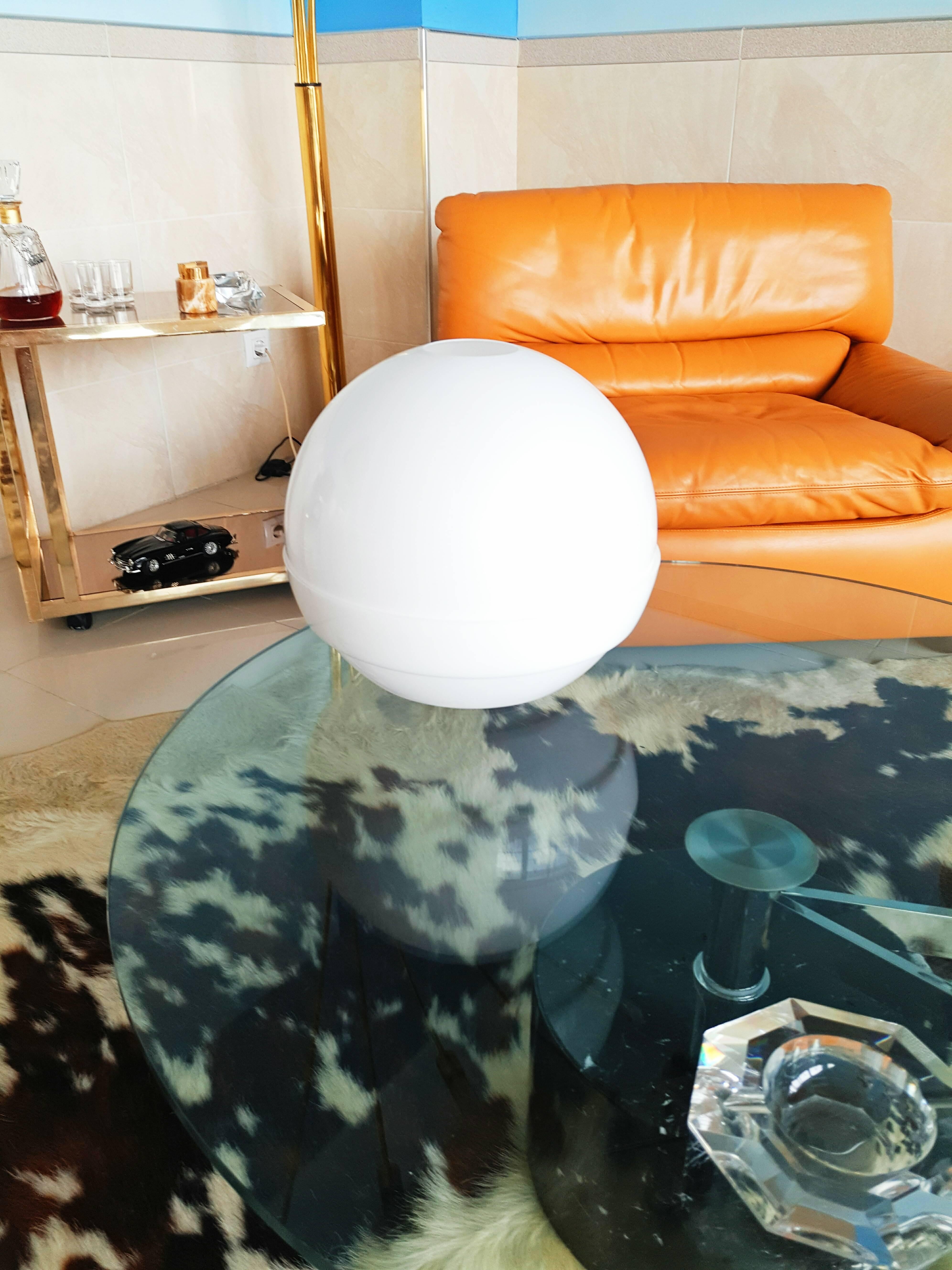 Rare Lamp Ball by André Ricard for Metalarte 1970s For Sale 1
