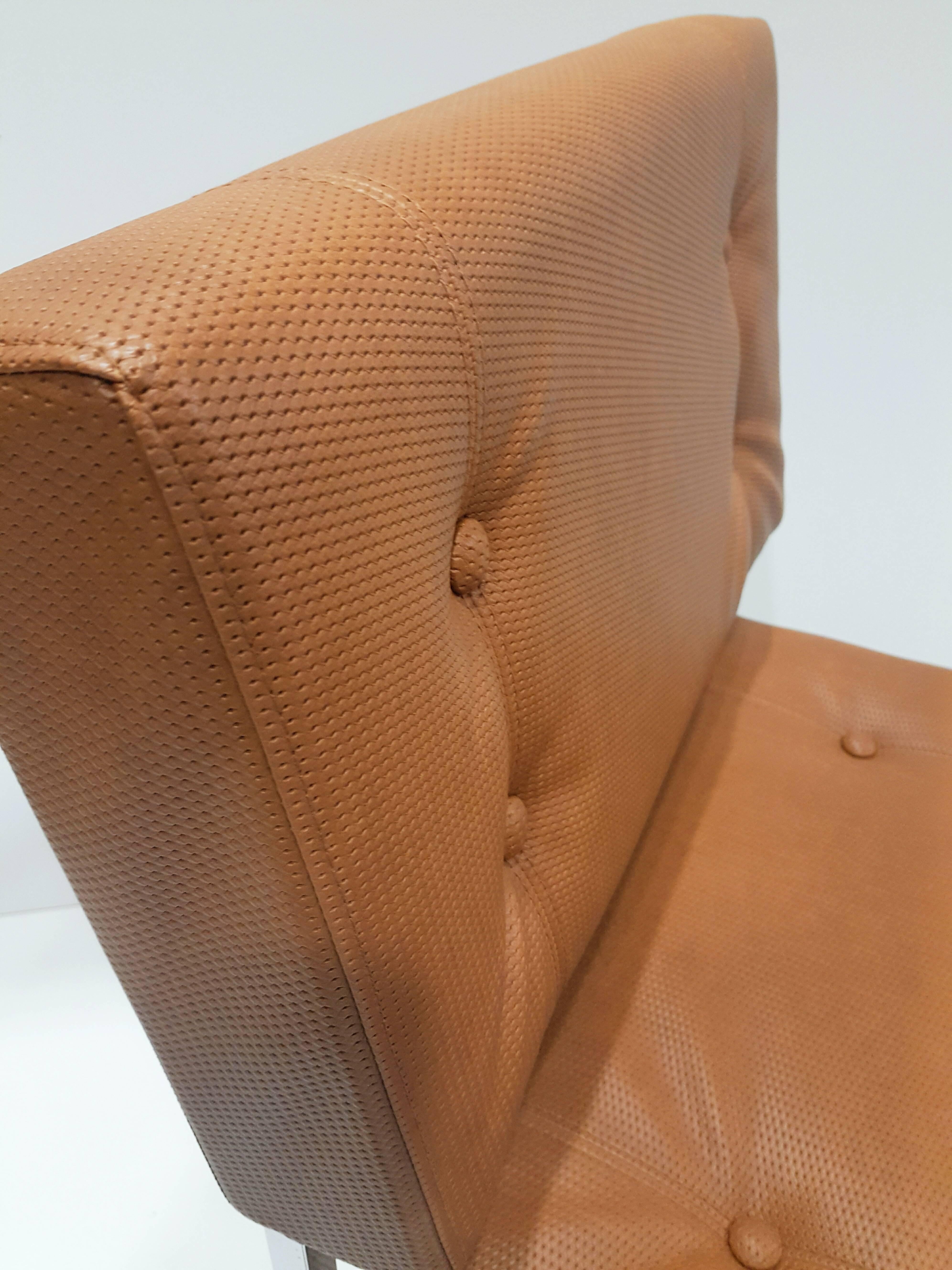 Français Fauteuil de salon Tex Mercedes Mb, 1970