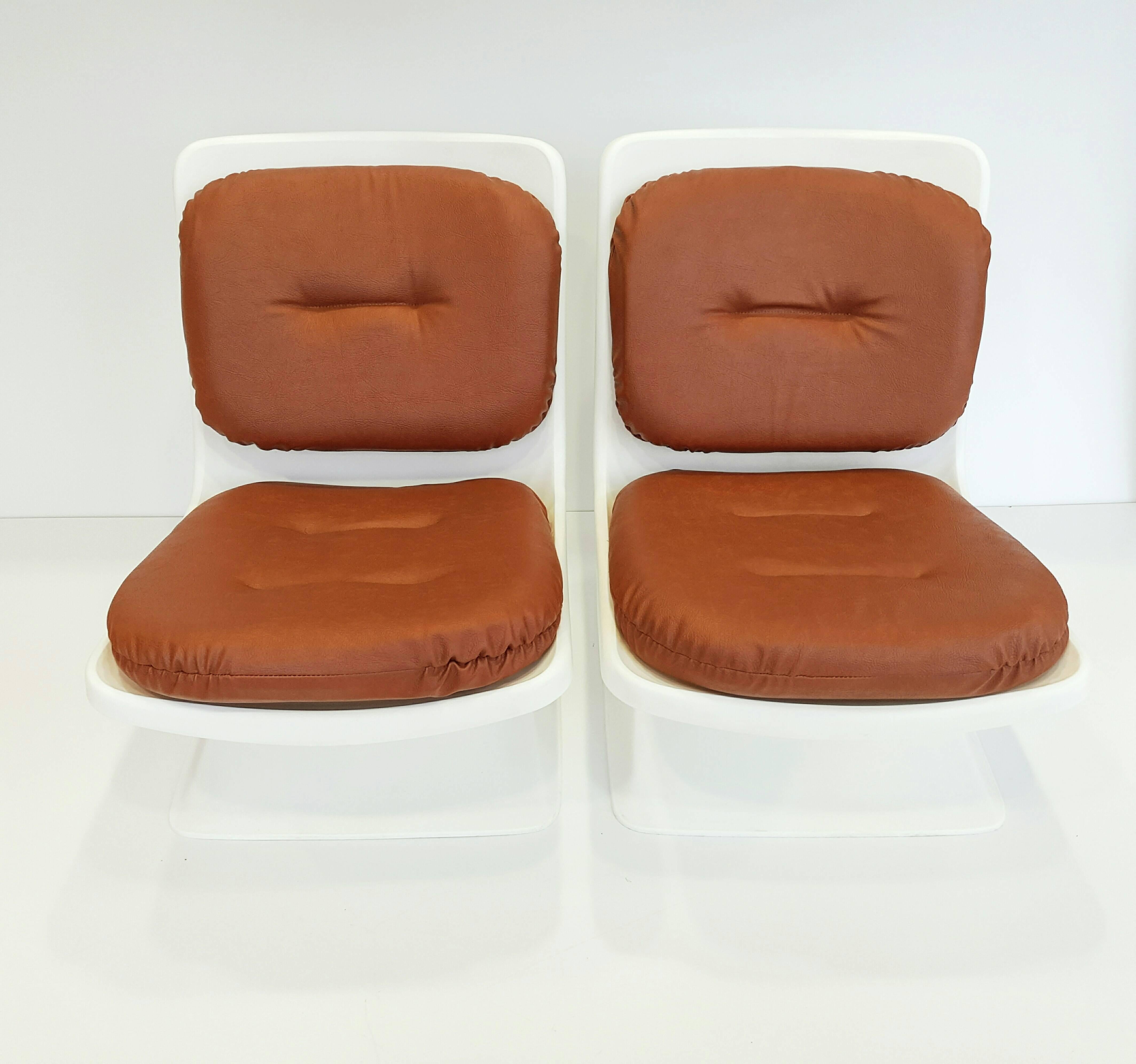 Albert Jacob Armchairs for Grosfillex, 1970s In Good Condition In L'Escala, ES