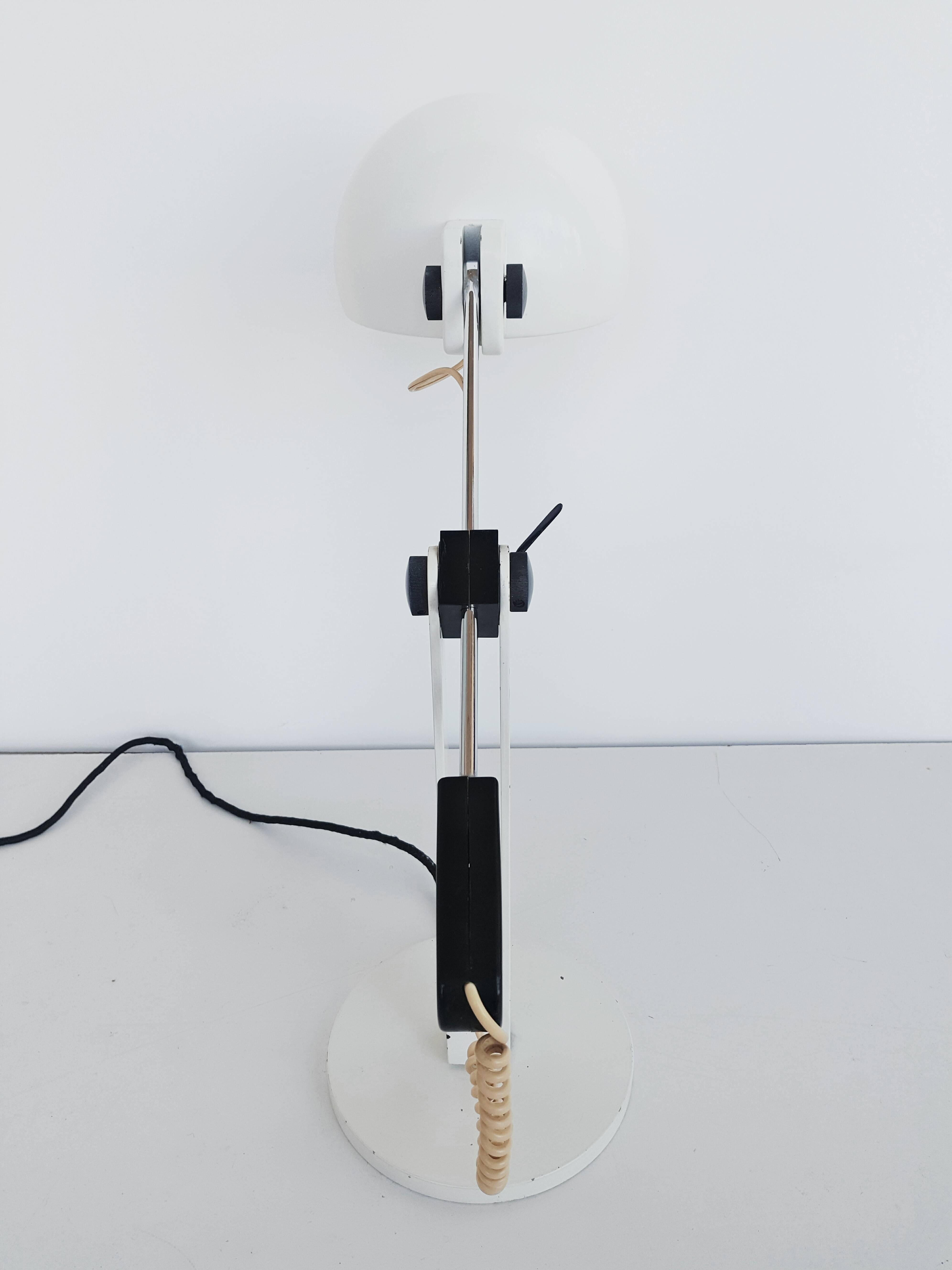 Large Size Swivel Table Lamp by Miguel Milá for Tramo, Spain, 1970s For Sale 2