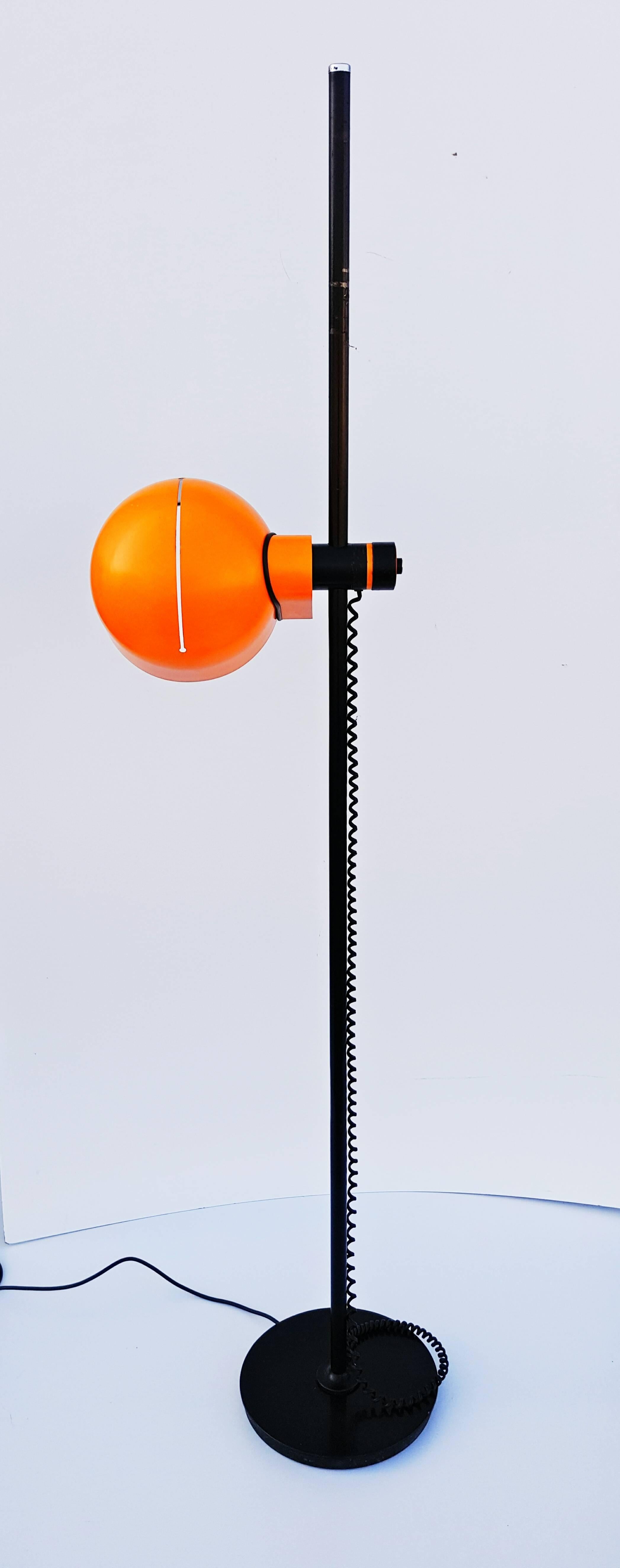 20th Century Rare Adjustable Italian Floor Lamp, 1970s