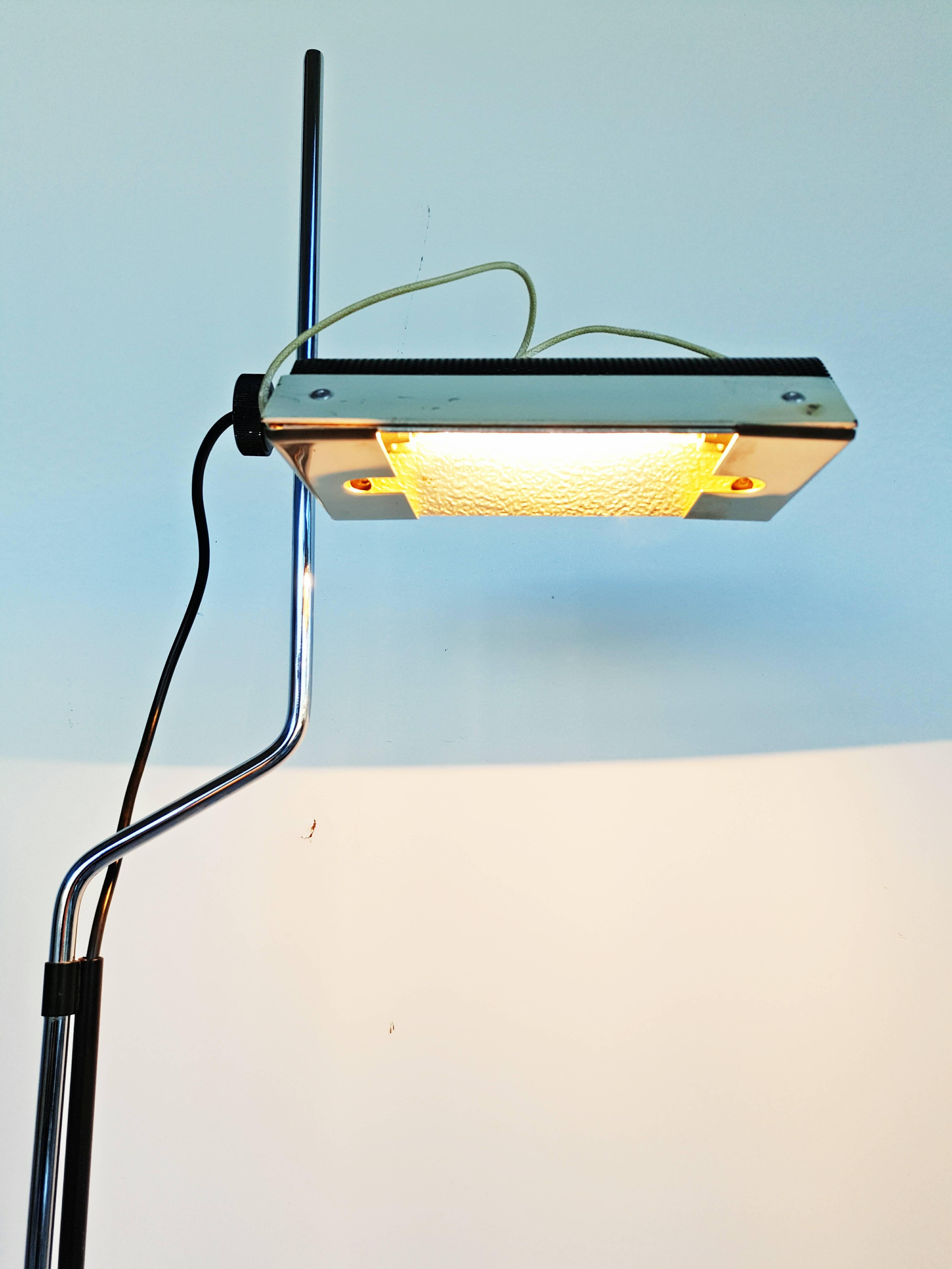 Adjustable Halogen Floor Lamp, Italy, 1970s For Sale 2