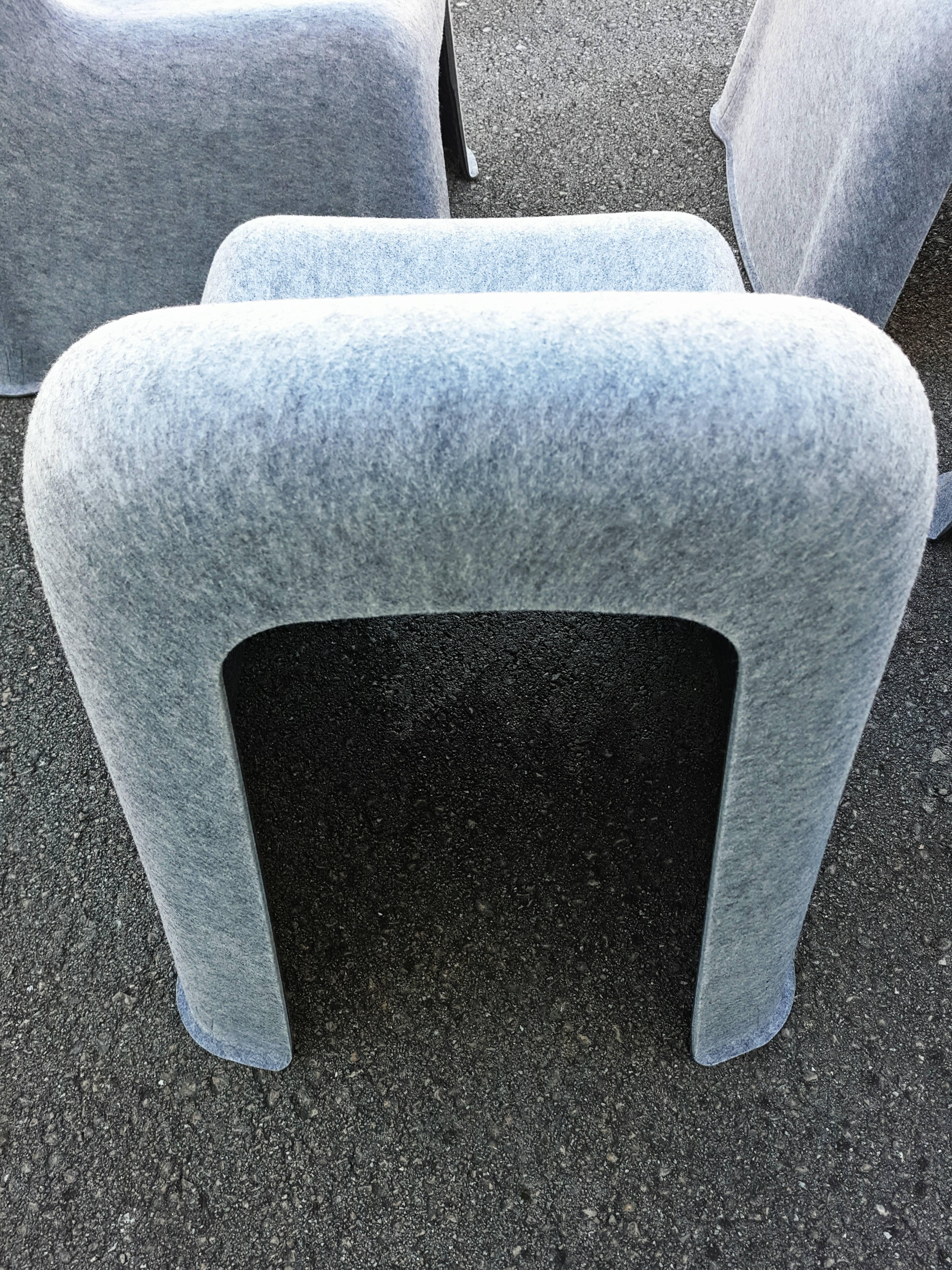 Set of Four Nobody Chairs by Poul Christiansen and Boris Berlin, Denmark, 2007 In Excellent Condition In L'Escala, ES