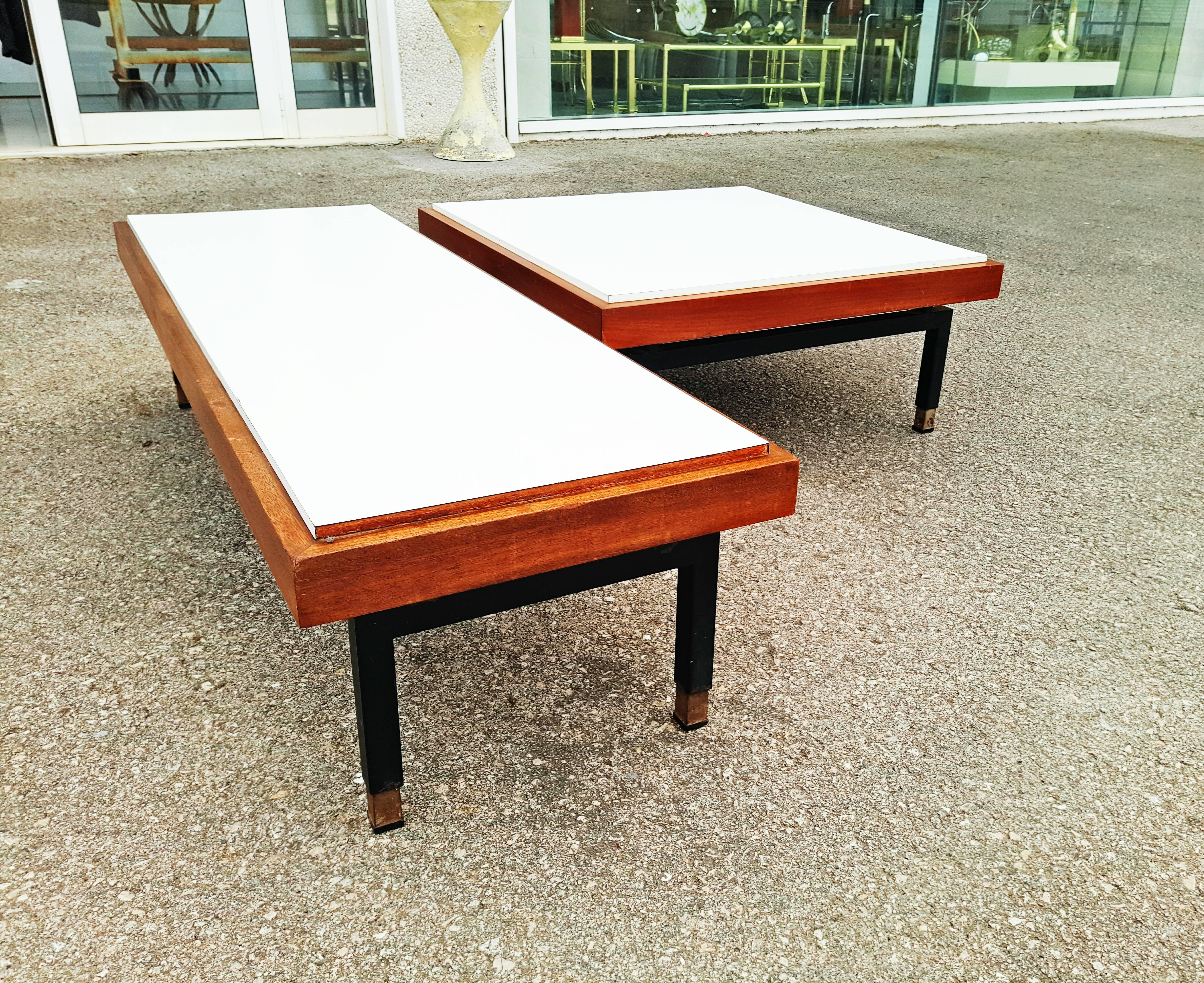 1950s French Modular Set of Coffee Table  2