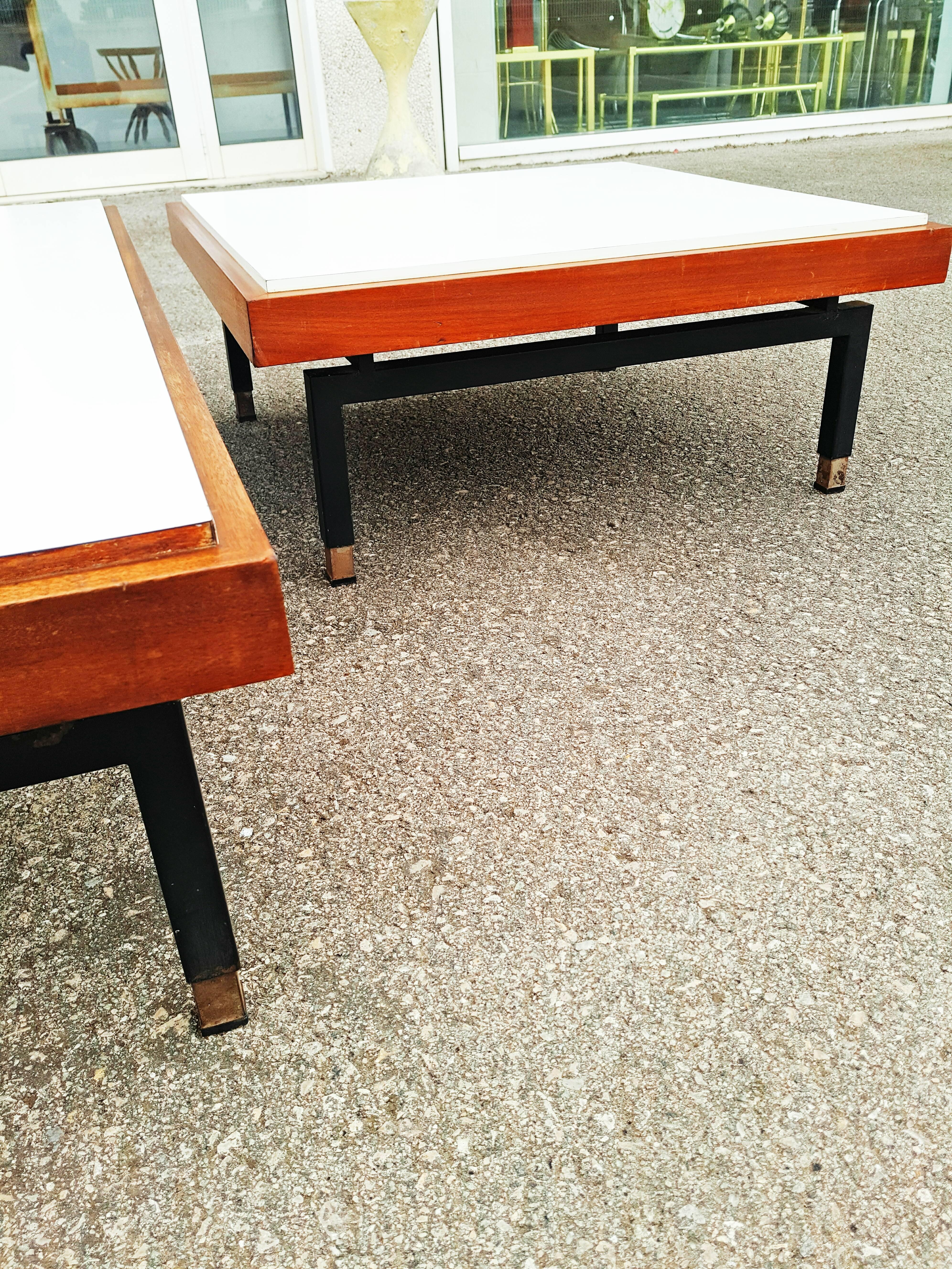 1950s French Modular Set of Coffee Table  3