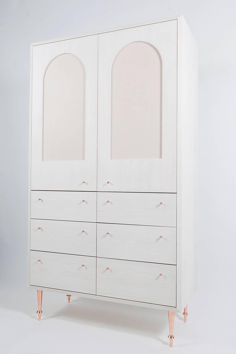 Modern Pacific Armoire by Volk For Sale