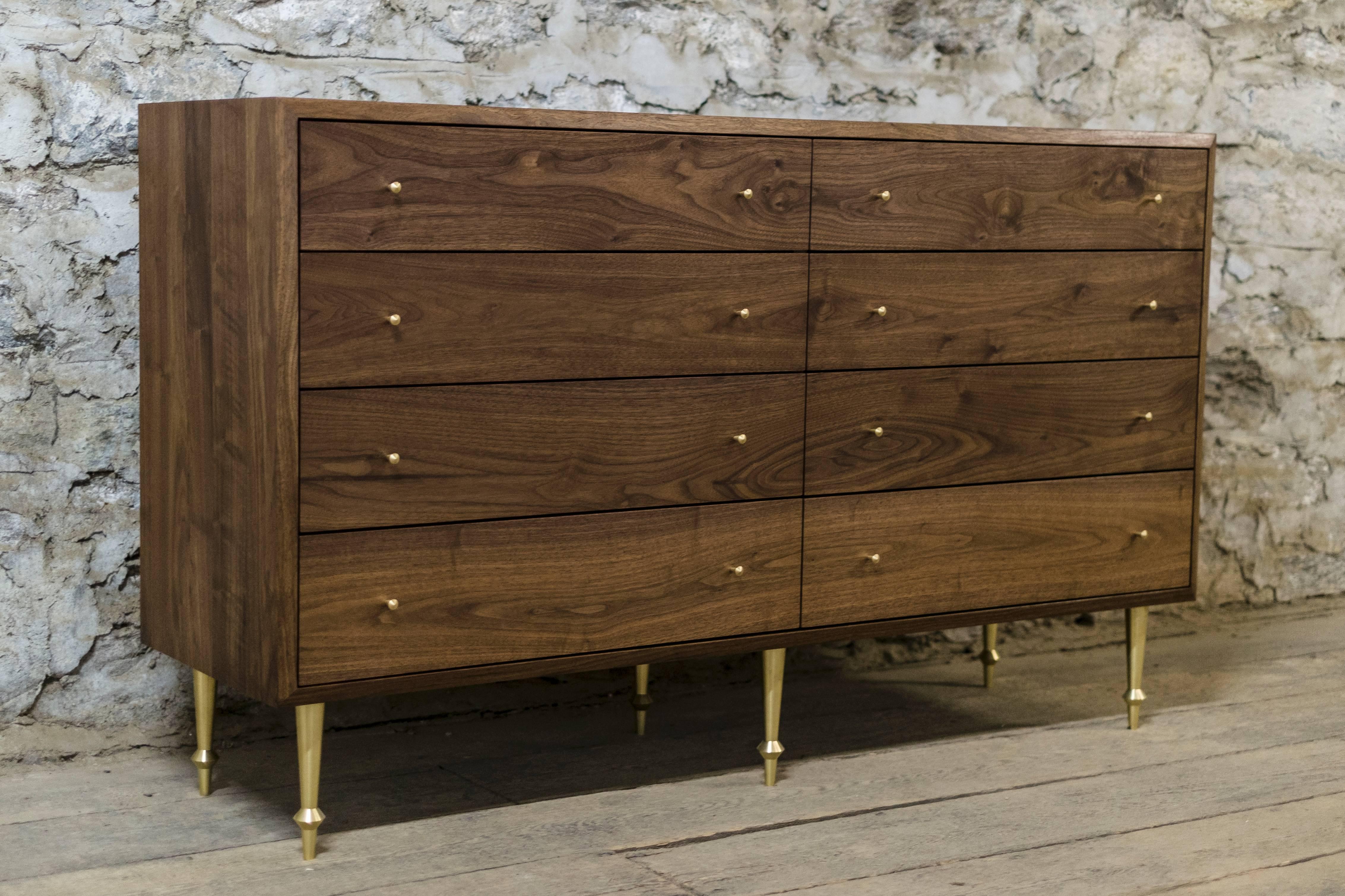 Contemporary Wide Pacific Dresser by Volk For Sale