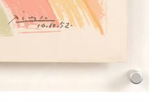 Pablo Picasso 1952 Flying Dove with Rainbow Lithograph