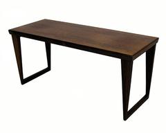 Rosewood Bench with Mirror by Kai Kristiansen, circa 1960s