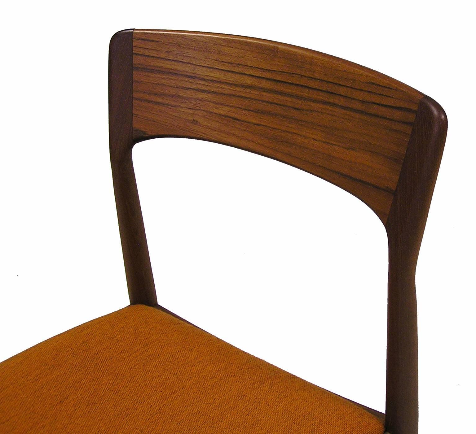 1960s Danish Teak Chairs by Kai Kristiansen, Pair 2