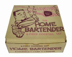 1950s Moroccan Amethyst Home Bartender Cocktail Set